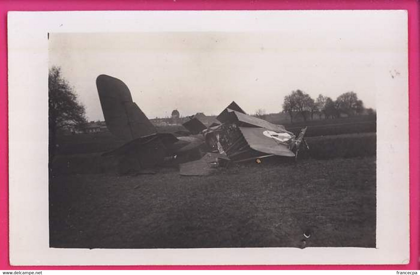 286 - AVION - Souvenir D'un Avion  - Destruction, Bombardement De Nancy - Ongevalen