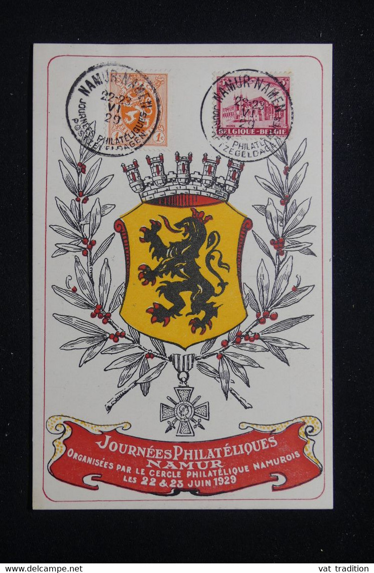 BELGIQUE - Carte Maximum 1929 - Le Lion - L 88146 - 1905-1934