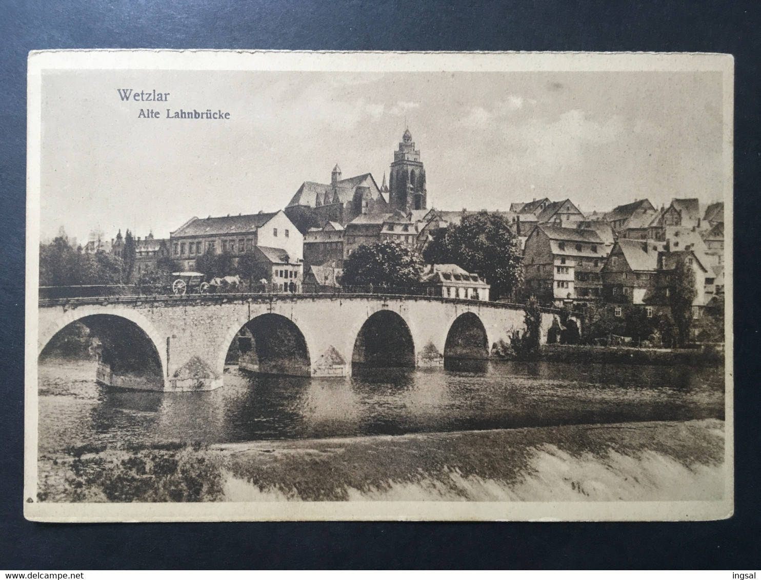 DEUTSCHLAND, GERMANY, .....” Wetzlar “.........Alte Lahnbrucke....... - Wetzlar