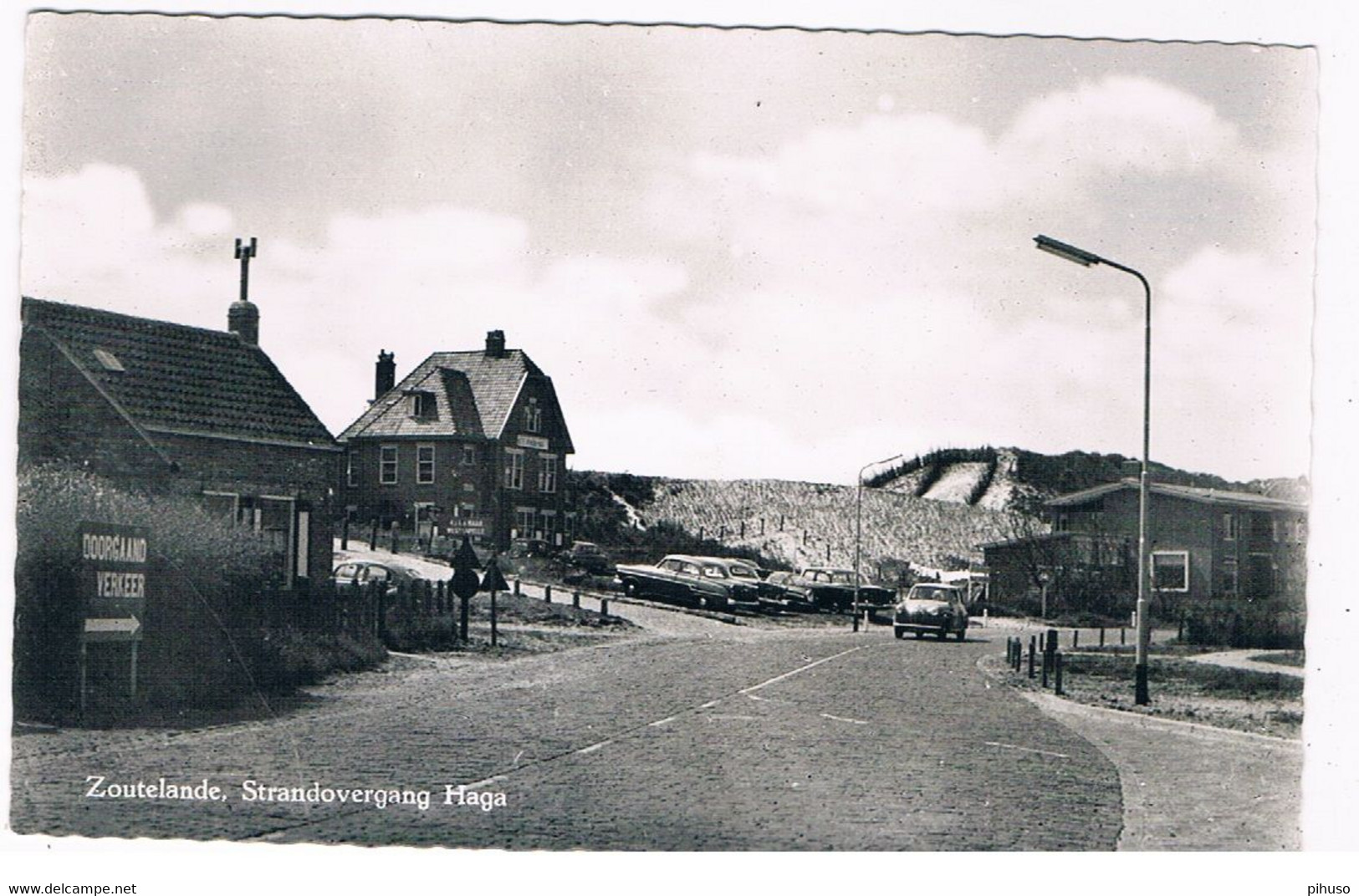 77 / ZOUTELANDE : Strandovergang Haga - Zoutelande