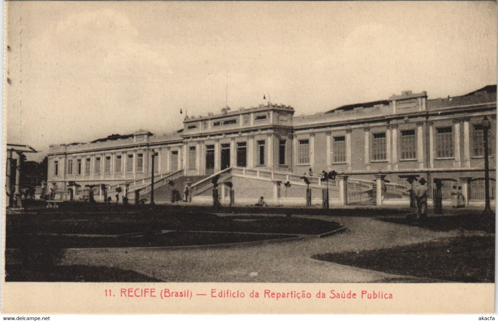 CPA AK Recife Edificio Da Reparticao Da Saude Publica BRAZIL (1085265) - Recife