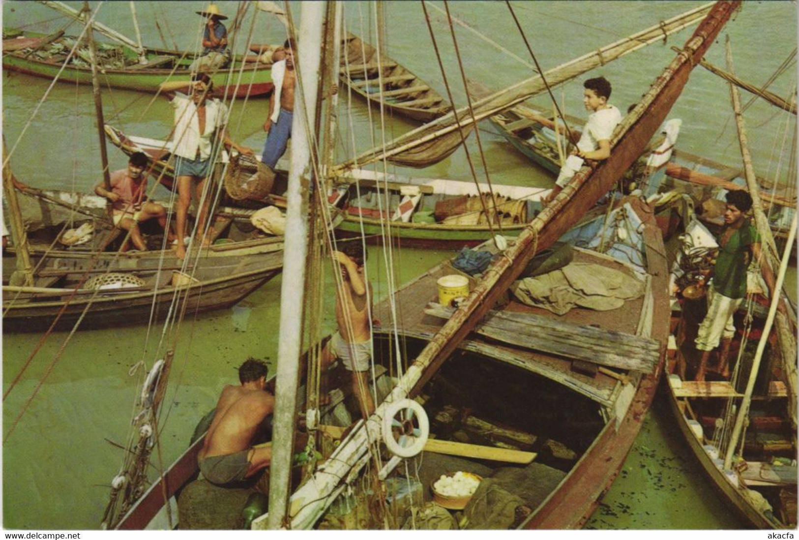 CPM Belem Mercado - Barcos De Pesca BRAZIL (1085437) - Belém