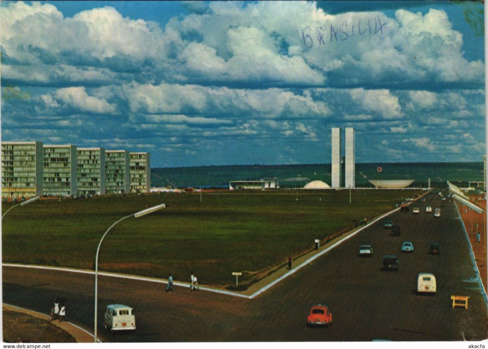 CPM Brasilia Panoramic View Of The City BRAZIL (1085449) - Brasilia