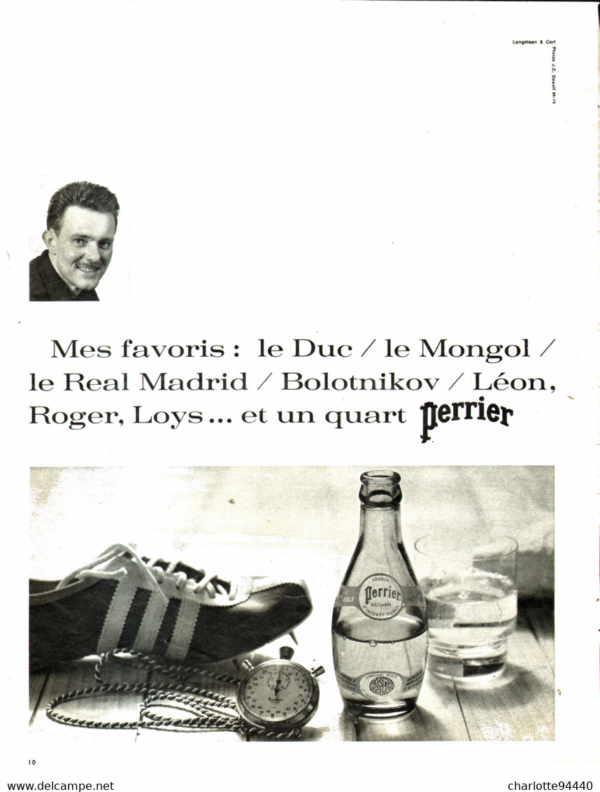 PUB  " PERRIER  "    1966  ( 19 ) - Perrier