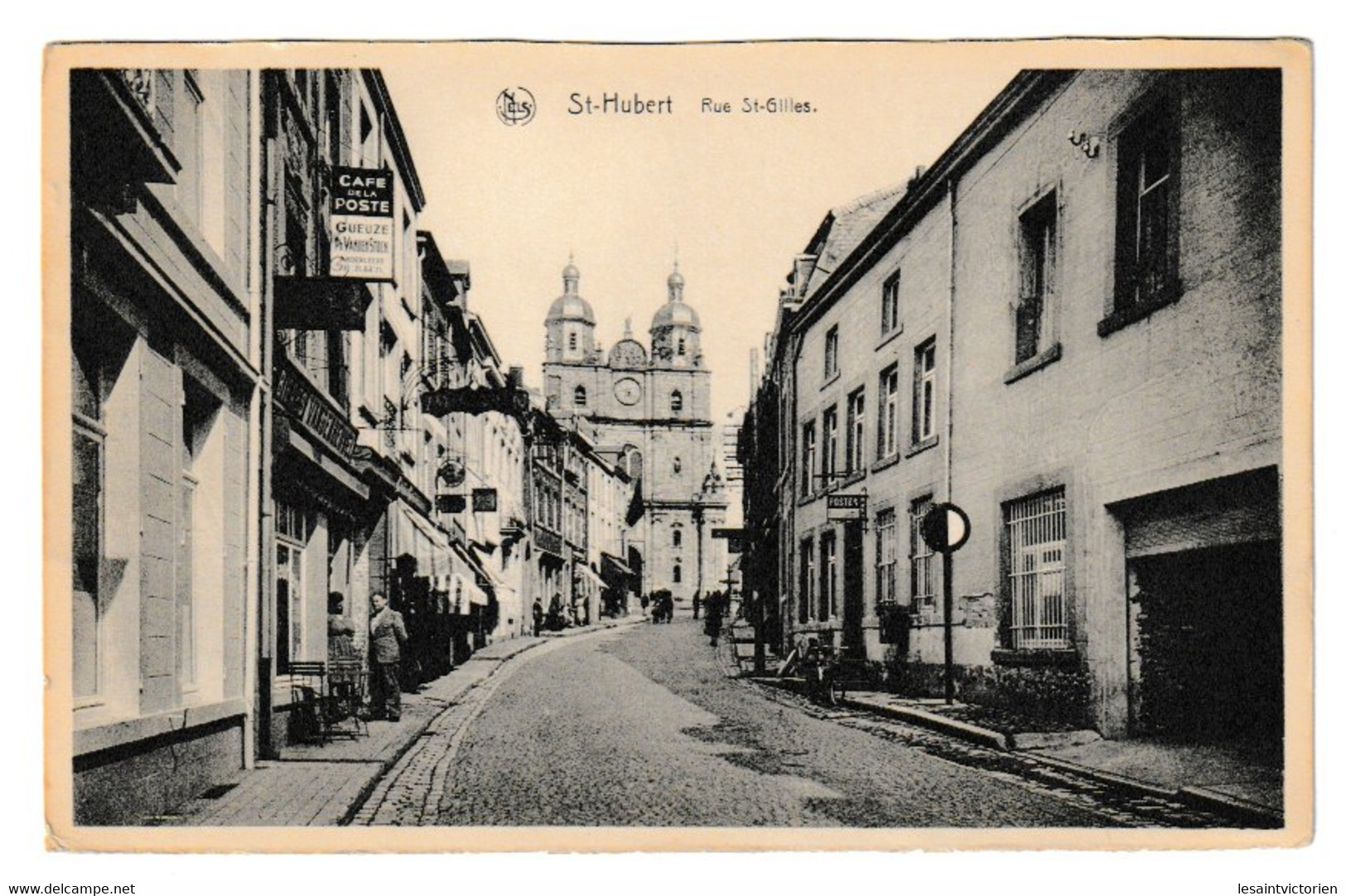 ST HUBERT RUE ST GILLES CATHEDRALE ANIMEE - Neufchateau