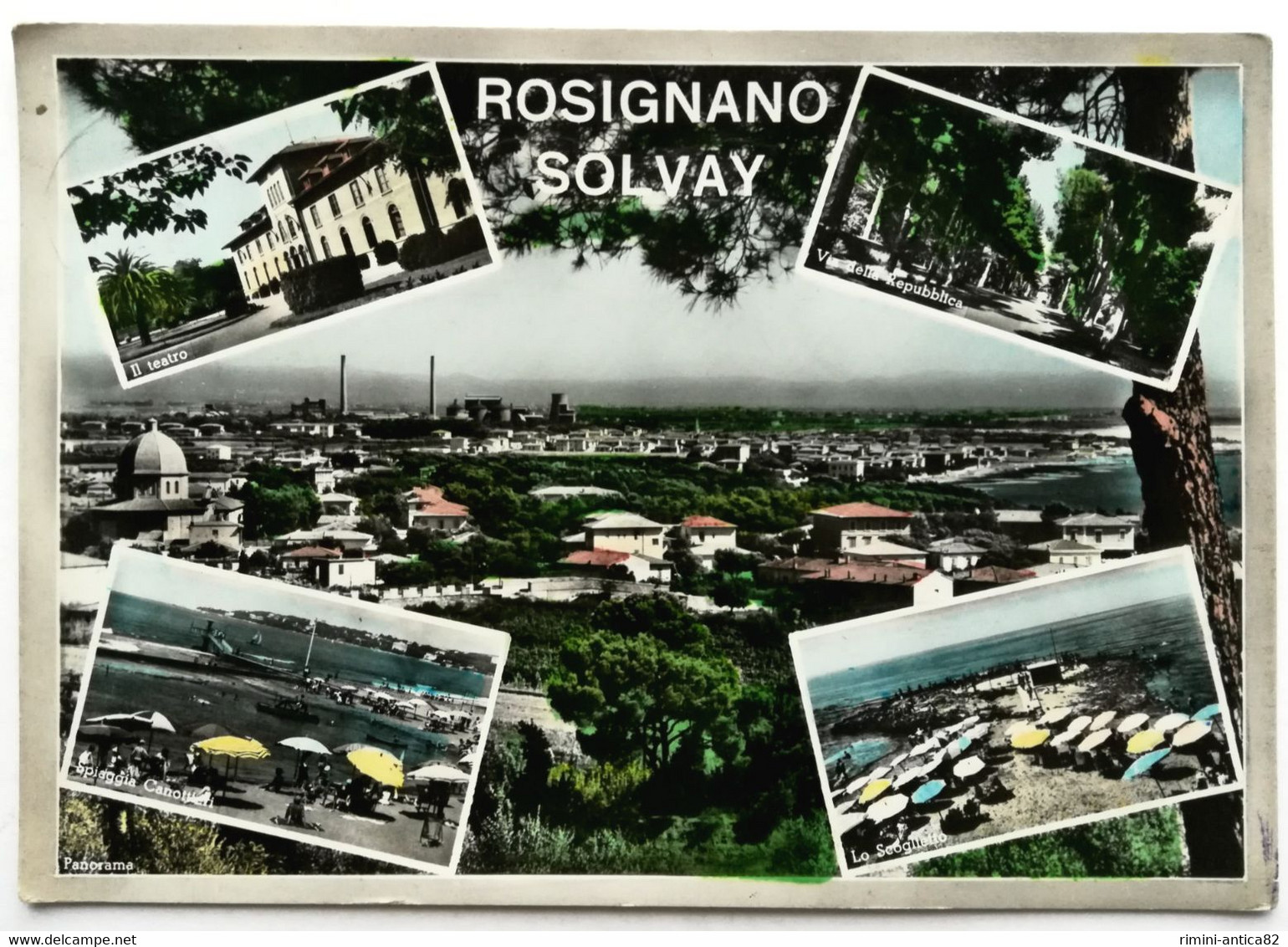 ROSIGNANO SOLVAY (LIVORNO) - Vedutine - Livorno