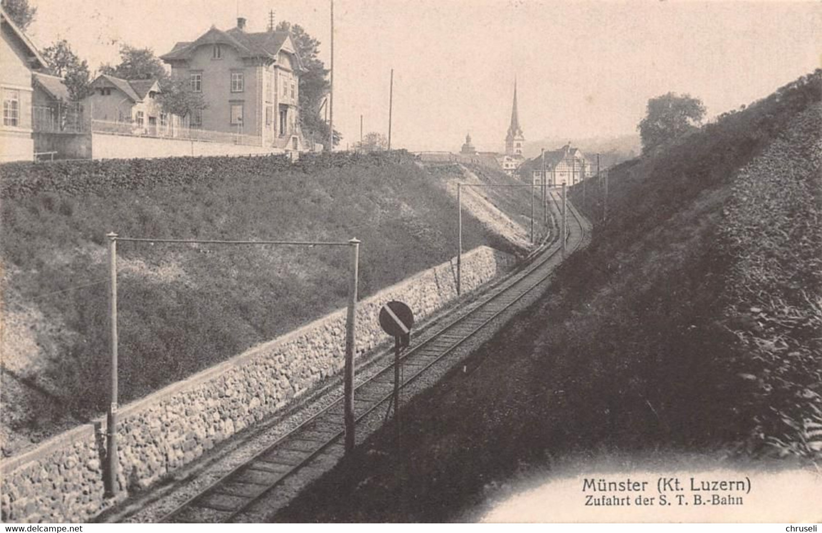 Beromünster Bahntrasse - Beromünster