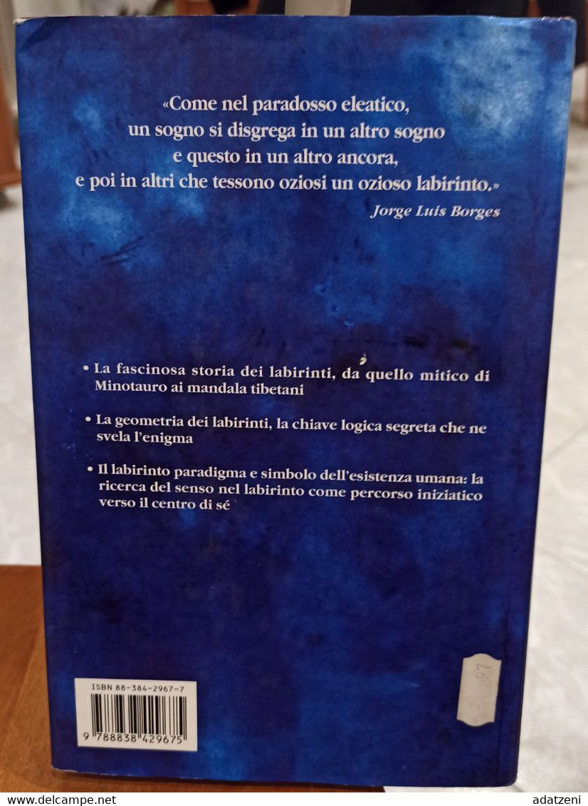 LABIRINTI DI PATRICK CONTY PAGINE 249 STAMPA PRIMA EDIZIONE 1997 COPERTINA RIGIDA CON SOVRACCOPERTA DIMENSIONI CM 24x16 - Medecine, Psychology