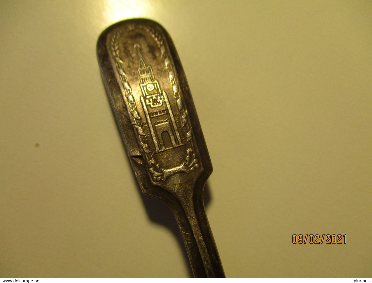 RUSSIA USSR MOSCOW KREMLIN VINTAGE TEA SPOON  , 0 - Cucharas