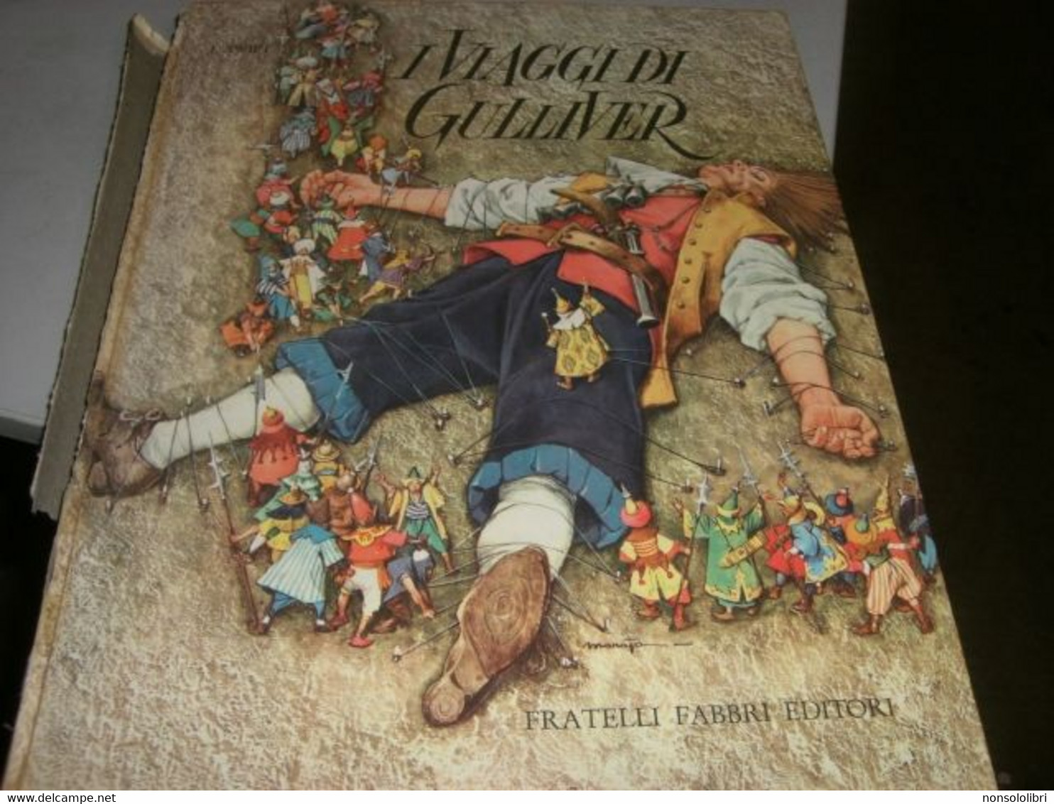 LIBRO" I VIAGGI DI GULLIVER"FABBRI EDITORE -ILLUSTRAZIONI DI MARAJA - Novelle, Racconti