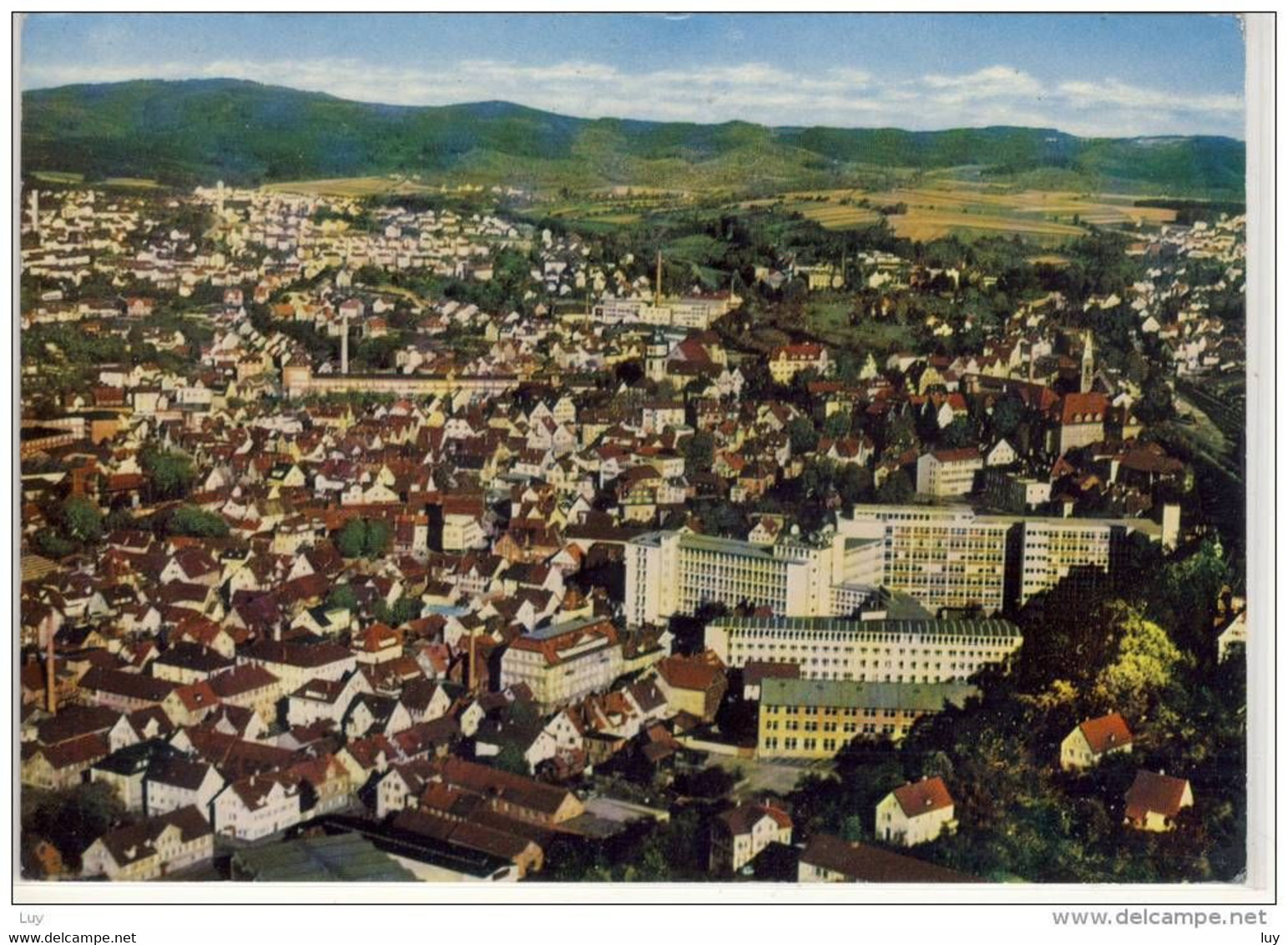 BACKNANG  , Luftbild , Panorama  - Nice Stamp,  EUROPA CEPT - Backnang