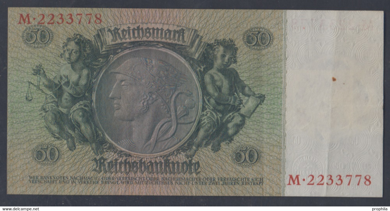 DDR Rosenbg: 337a, Kupon Auf Nr. 175a Gebraucht (III) 1948 50 DM Auf 50 Reichsmark (9537368 - Other & Unclassified