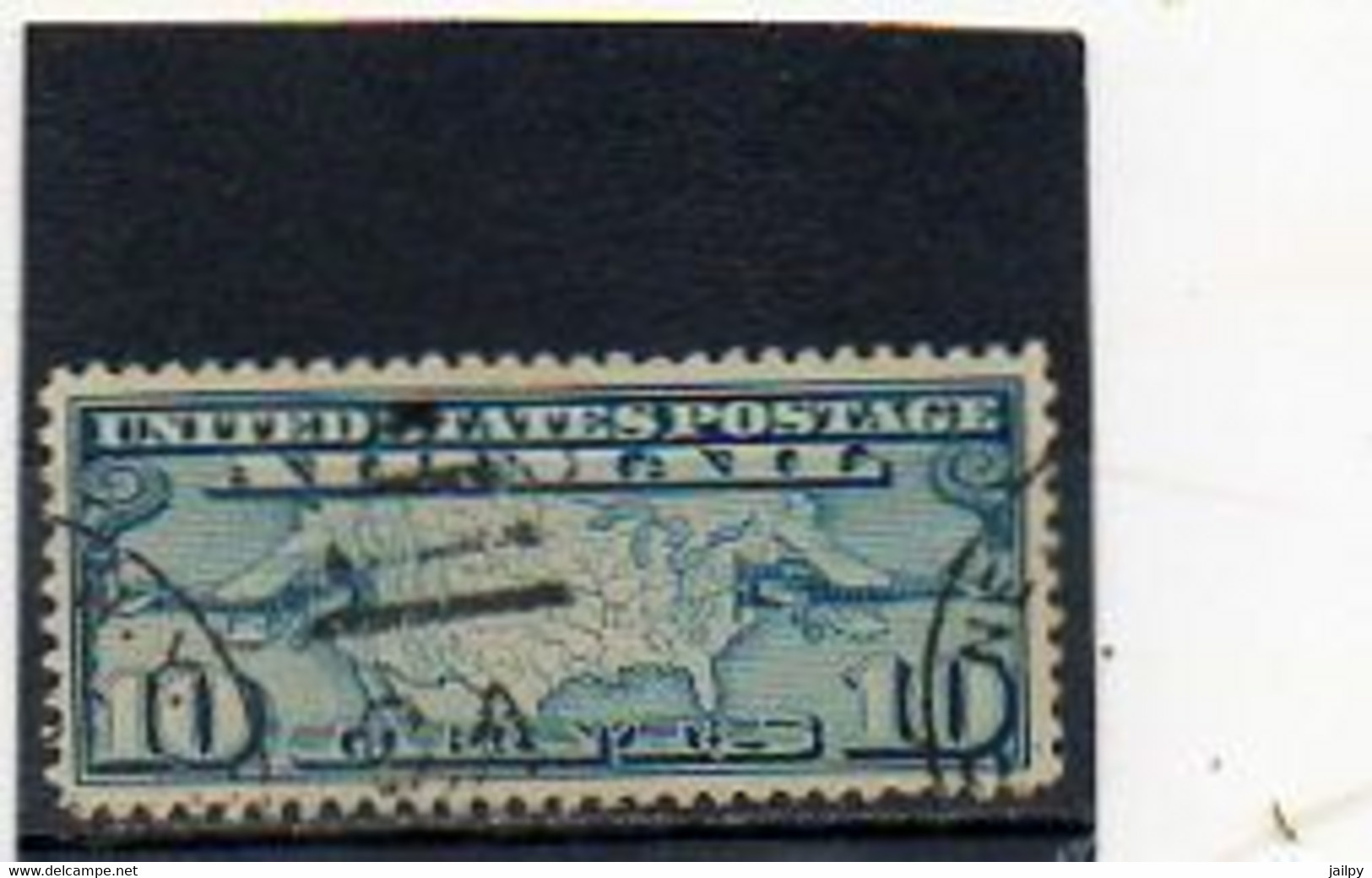 ETATS-UNIS       10 C     1926    Y&T:7   Poste Aérienne    Oblitéré - 1a. 1918-1940 Gebraucht