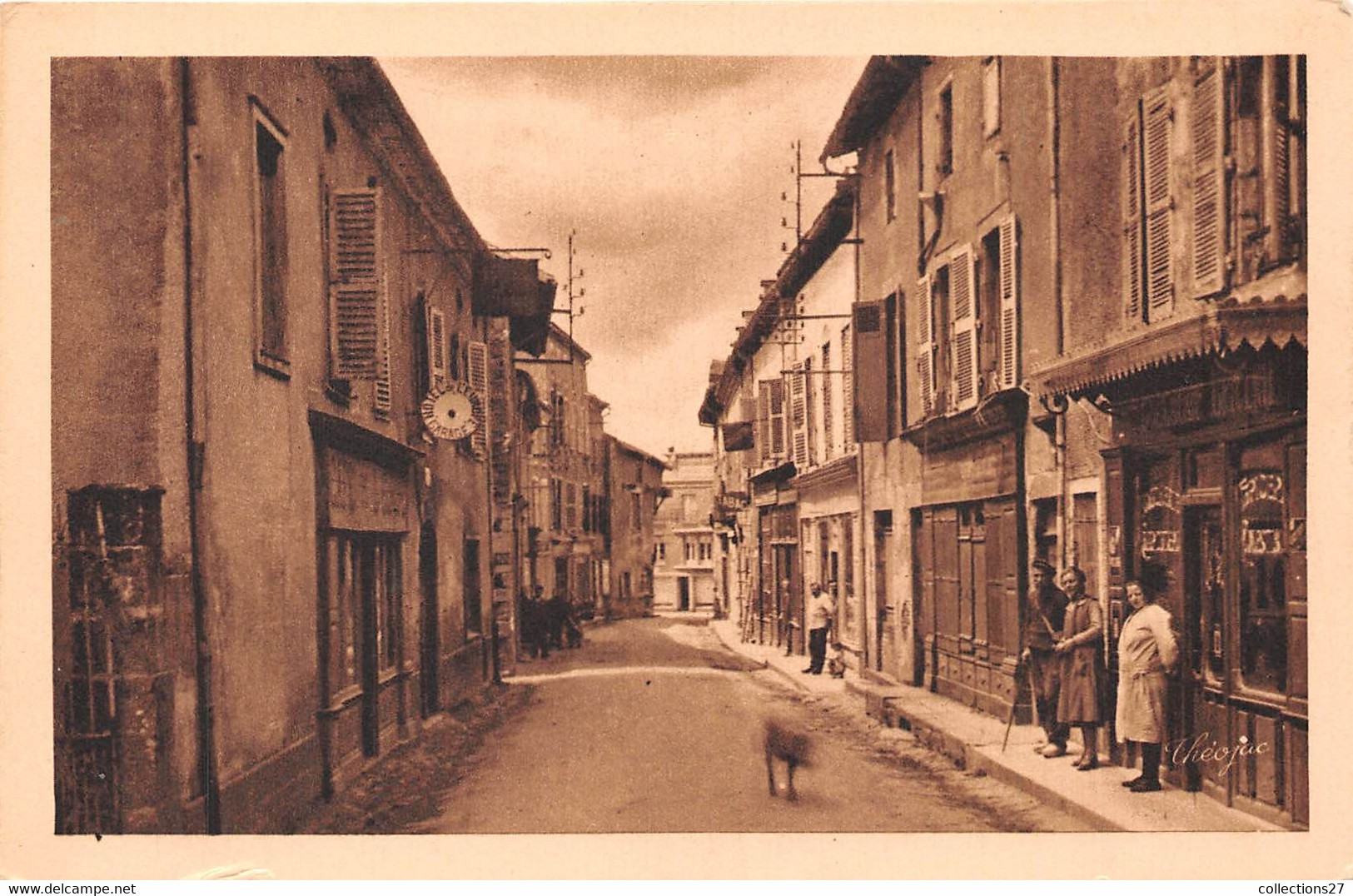 87-CHALUS-RUE SALARDINE - Chalus