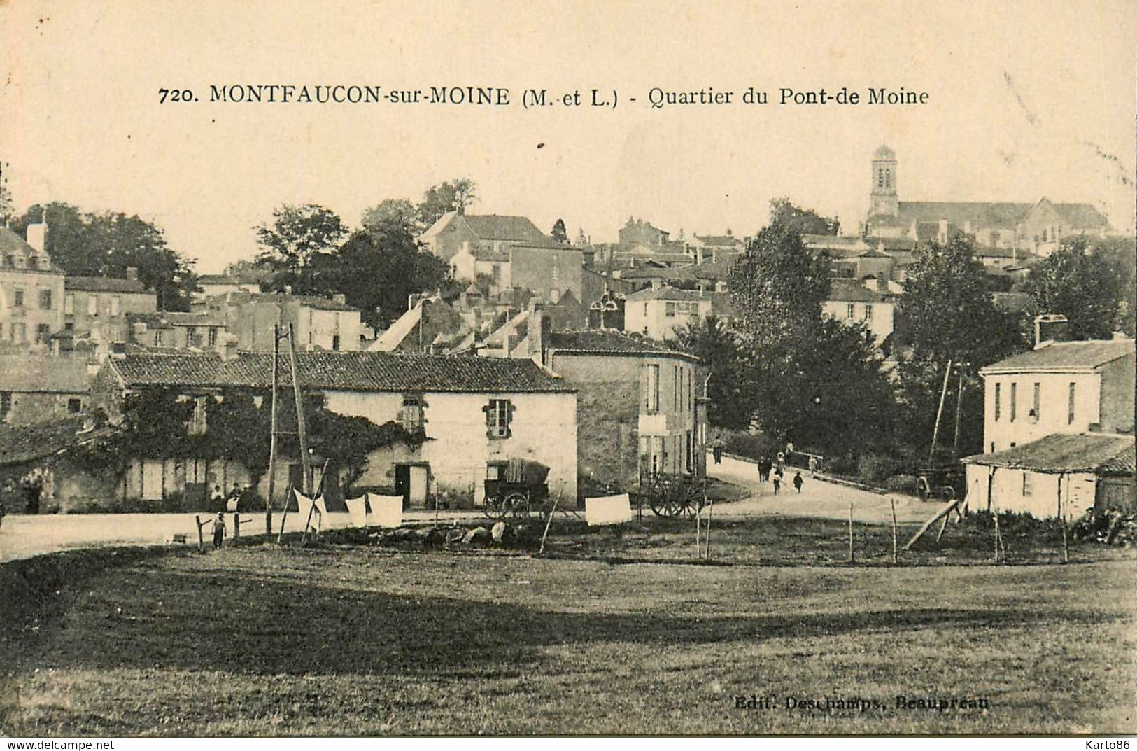 Montfaucon Sur Moine * Quartier Du Pont De Moine - Montfaucon