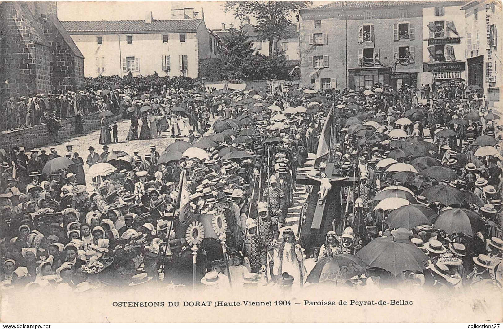 87-OBTENSIONS DU DORAT- 1904- PARAISSE DE PEYRAT-DE-BELLAC - Le Dorat