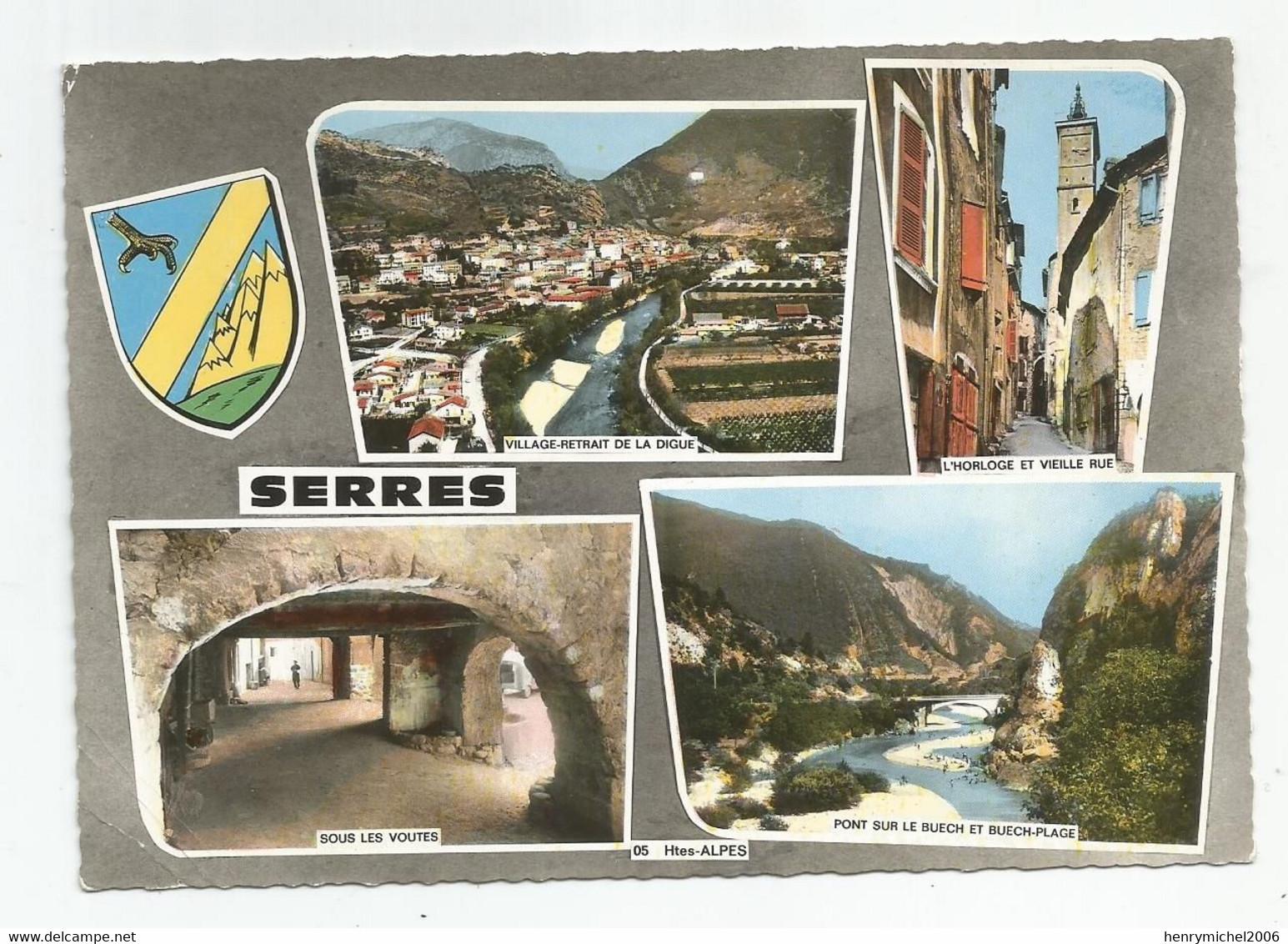 05 Hautes Alpes Serres Multi Vues - Sonstige & Ohne Zuordnung