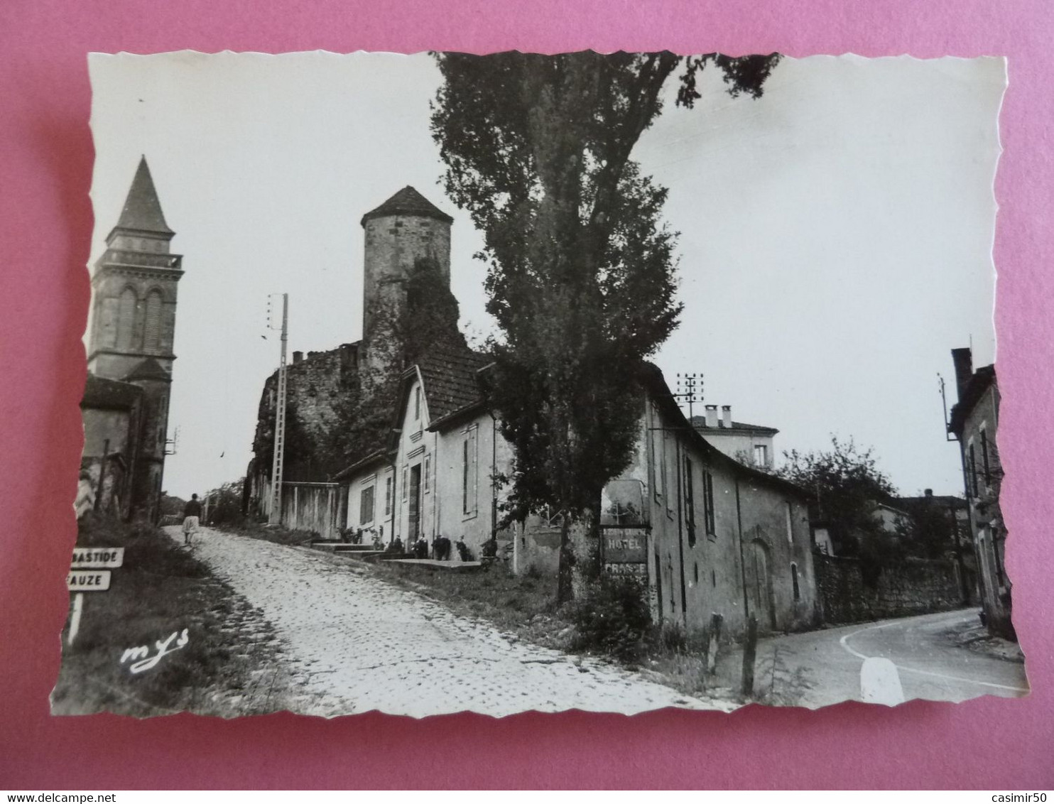 SAINT JUSTIN D'ARMAGNAC LA TOUR ET L'EGLISE - Autres & Non Classés