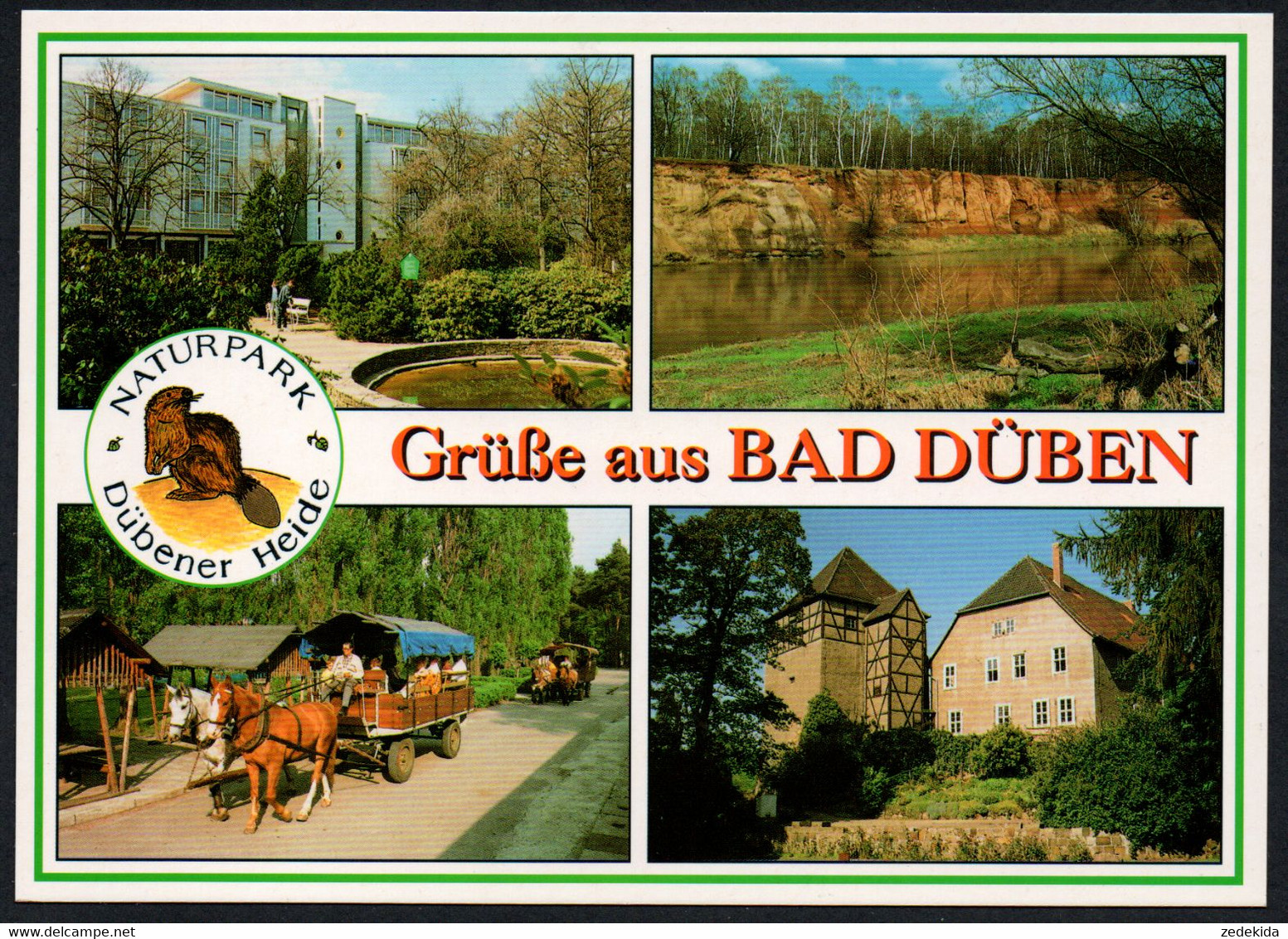 E8288 - TOP Bad Düben - Bild Und Heimat Reichenbach Qualitätskarte - Bad Dueben