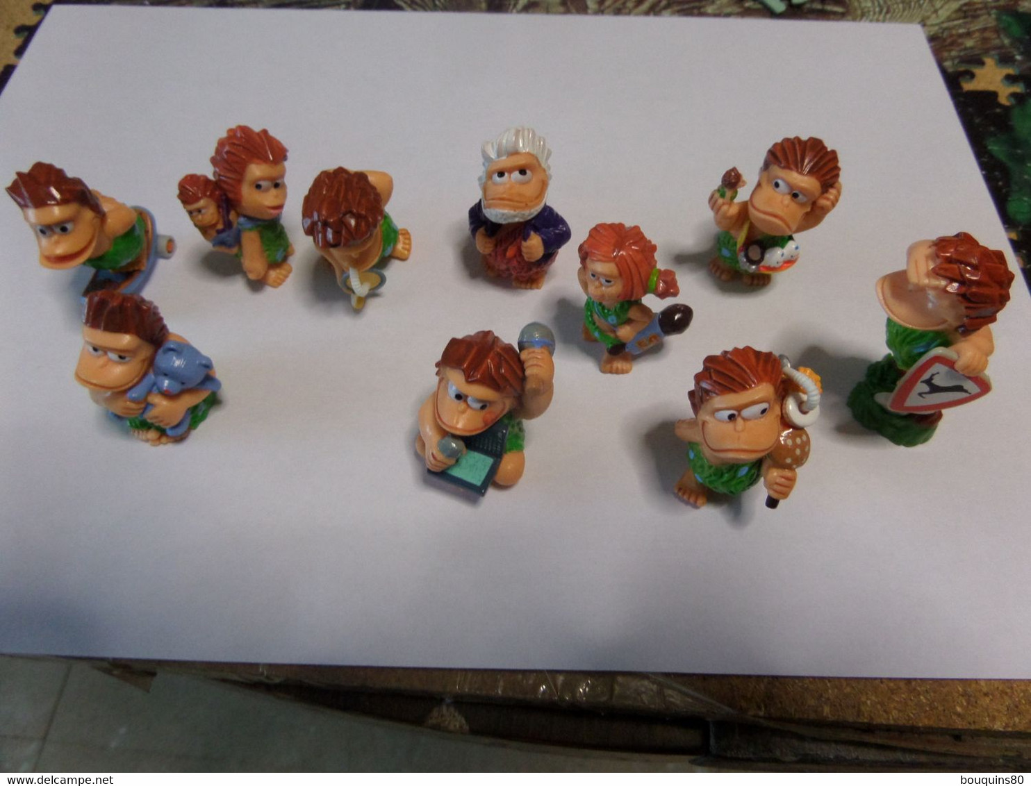 KINDER LES CROMIGNONS Série Compléte 10 FIGURINES Avec 6 BPZ - Lotti