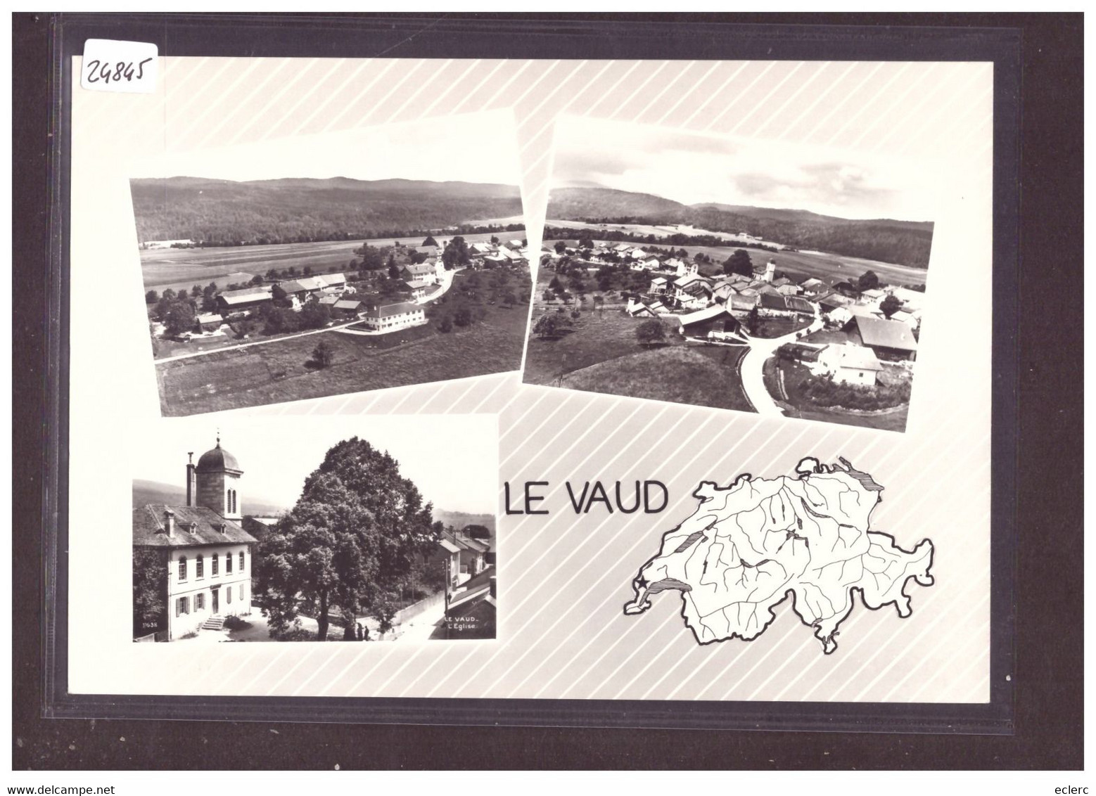 FORMAT 10x15cm - DISTRICT DE NYON - LE VAUD - TB - Le Vaud
