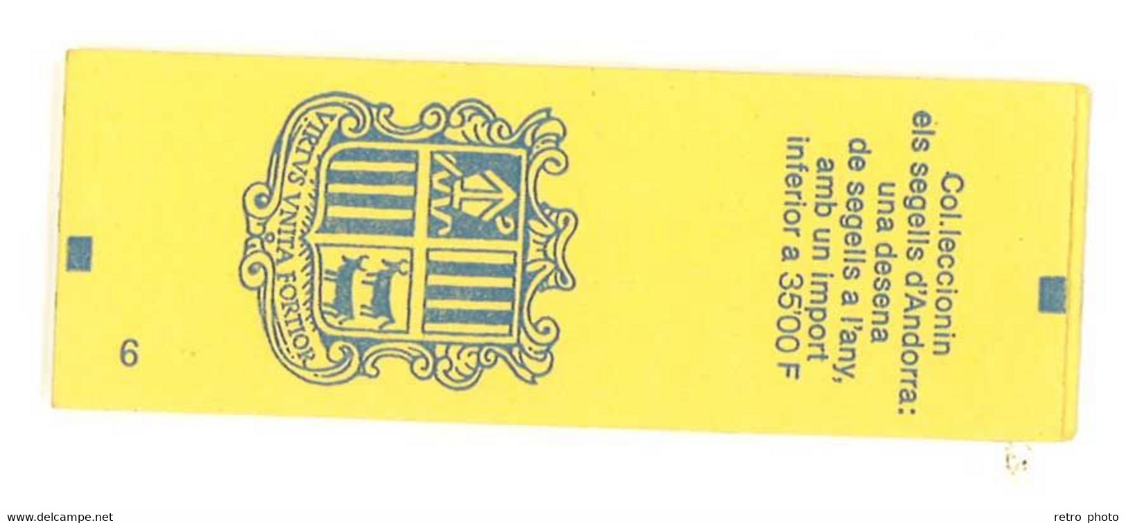 Carnet Andorre / Principat D'Andorra, 10 Timbres à 2,50 Francs N° 409 YT - Postzegelboekjes