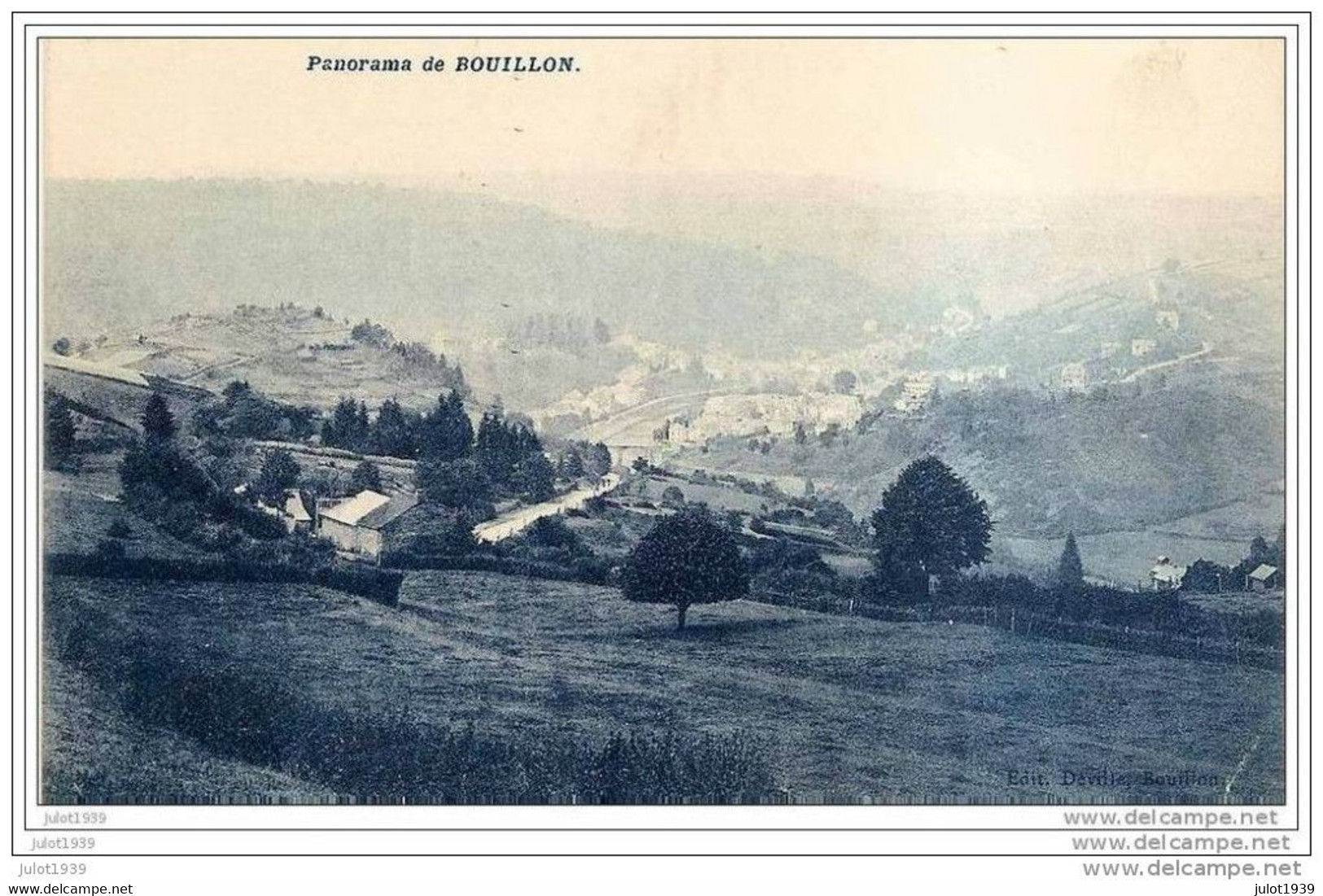 BOUILLON ..--  Panorama . Vue Prise Au Dessus Du Moulin De La Falise . - Bouillon