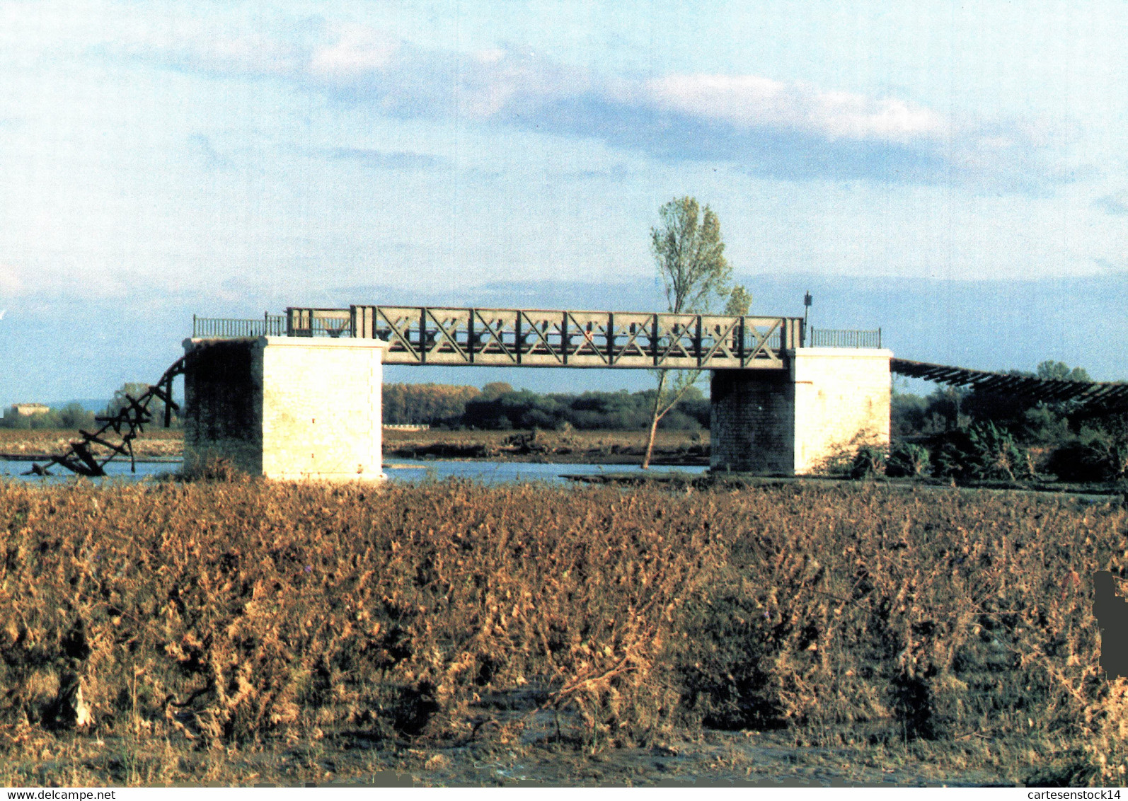 N°6498 Z -cpsm Sallèles D'Aude -inondations Novembre 1999- - Salleles D'Aude