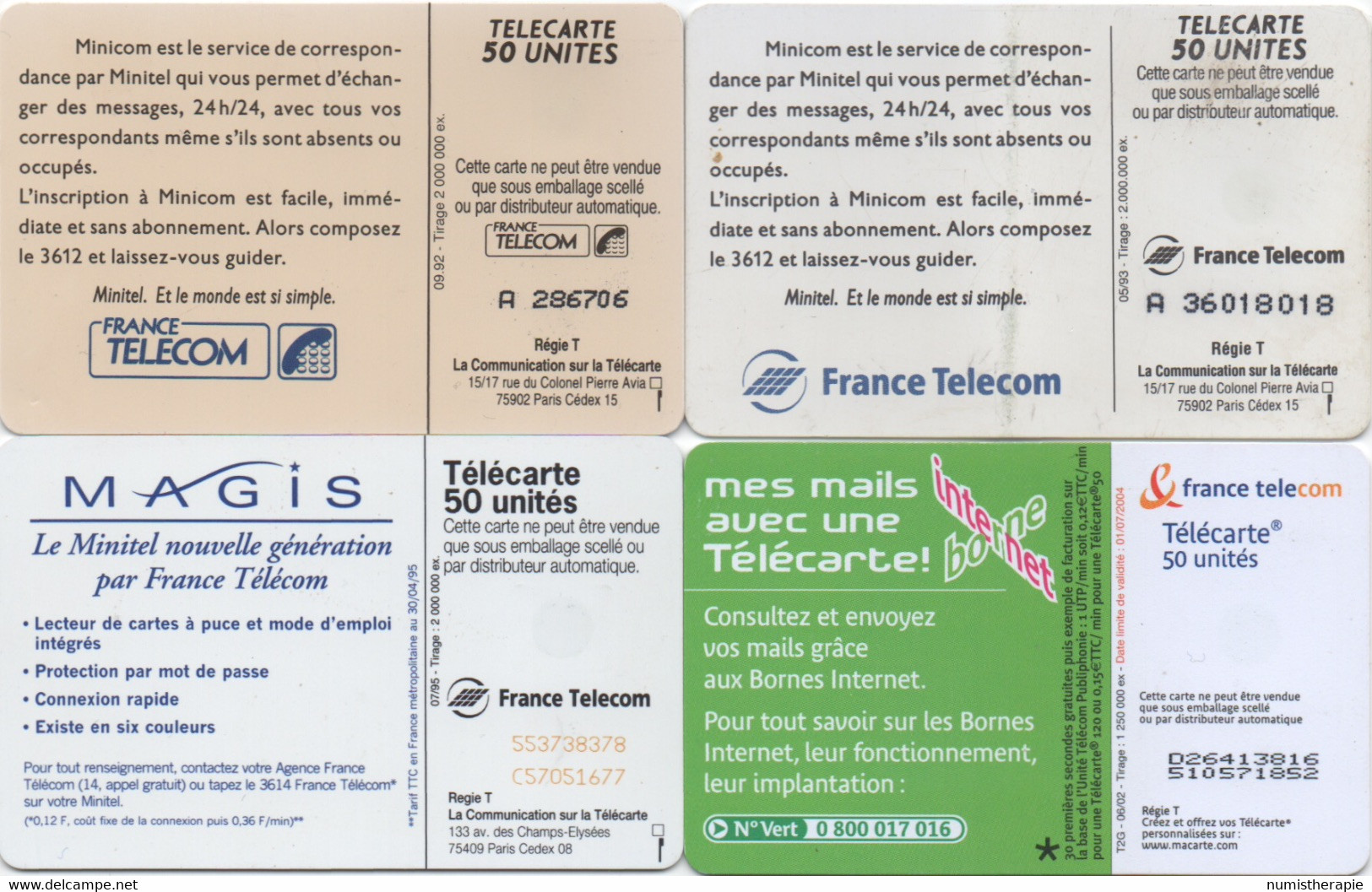 Évolutions De Services France Télécom : Minicom - Minitel - Borne Internet - Telefoni