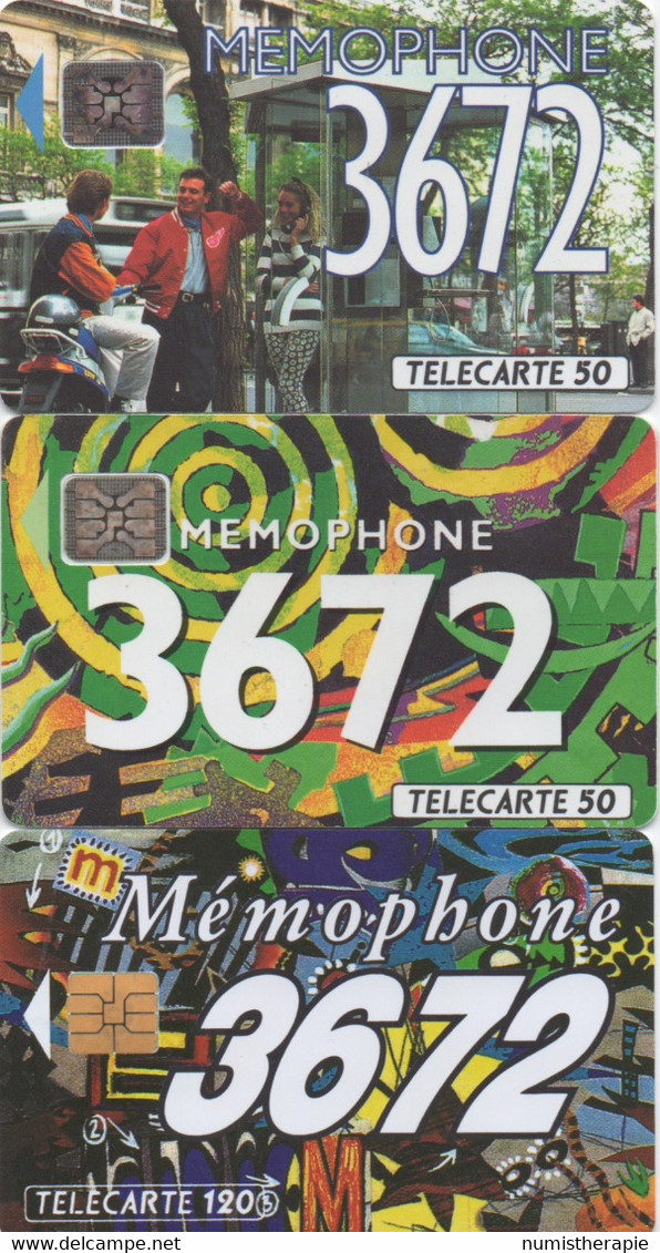 Mémophone 3672 : 1992-1993 - Telephones