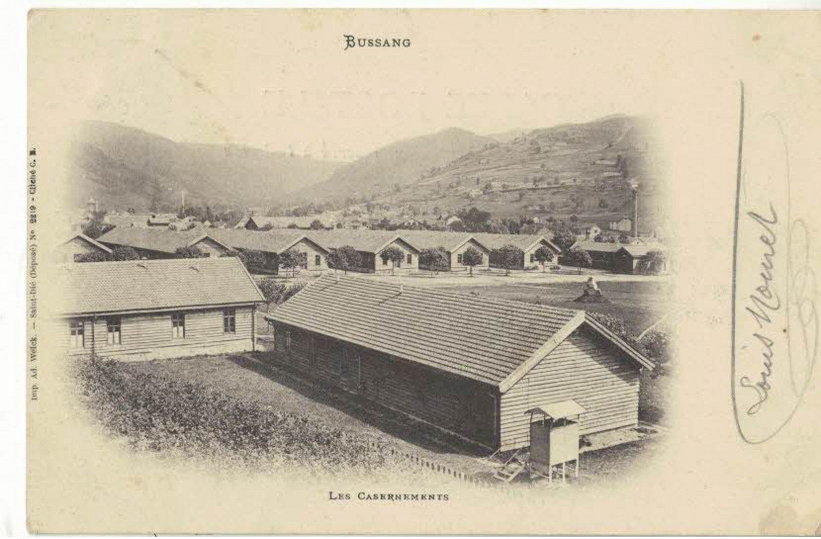 BUSSANG   - Les Casernements - Bussang