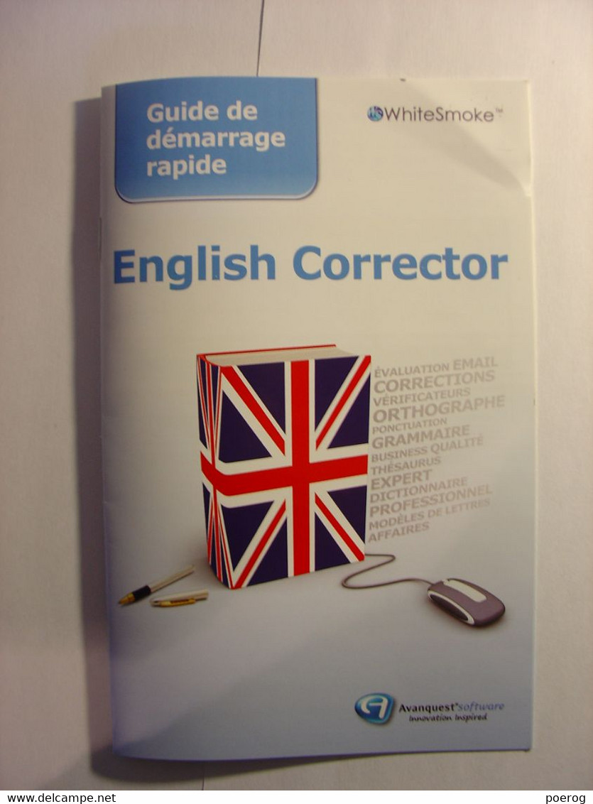 METHODE ANGLAIS - LOGICIEL - ENGLISH CORRECTOR - WHOTESMOKE - CORRETEUR LINGUISTIQUE - BUSINESS PLUS - CD ROM + LIVRET - Audio-Visual