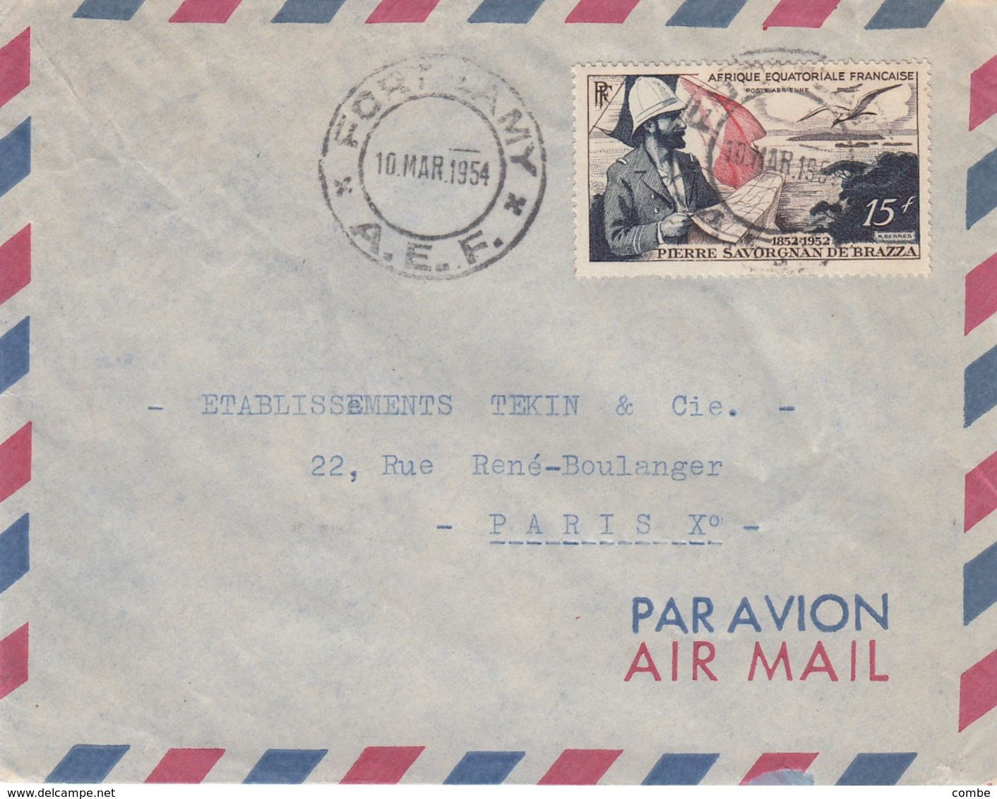 COVER FRENCH COLONIES LETTRE COLONIES FRANCE / 2 - Collections (without Album)