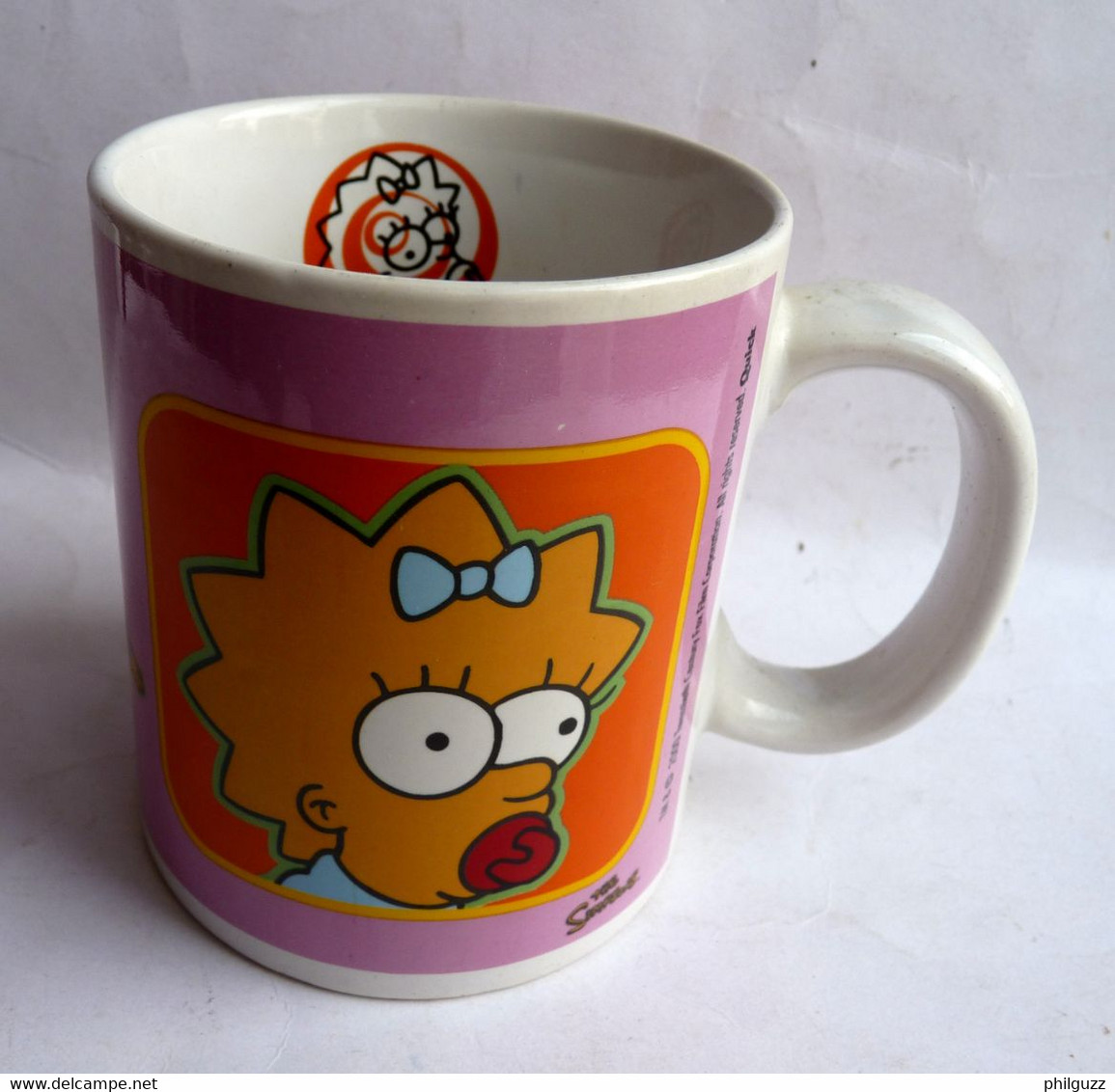 MUG TASSE MC DONALD'S SIMPSON MAGGIE 2000 - GROENING - Dishes