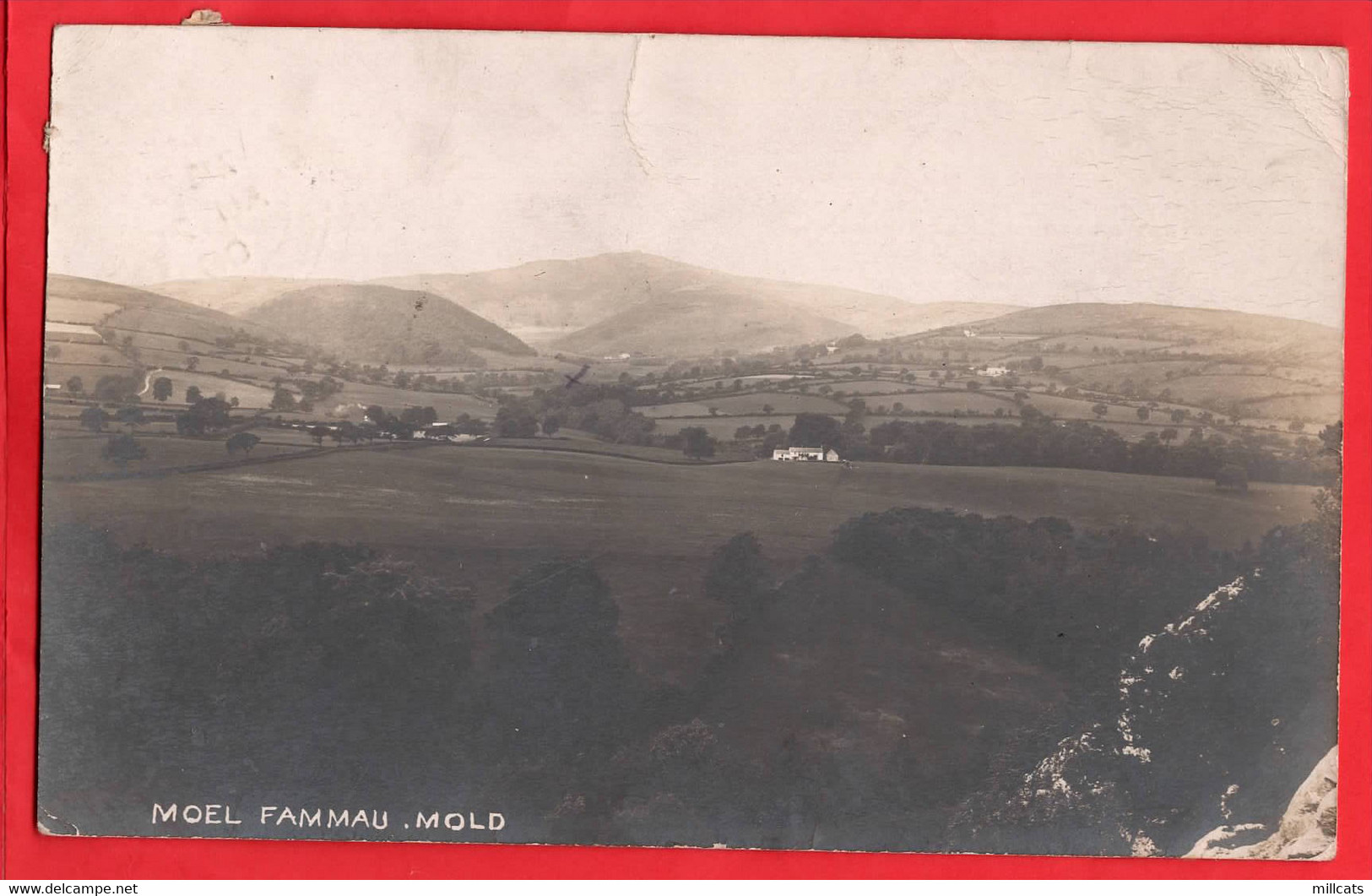 FLINTSHIRE   MOLD  MOEL FAMMAU   BEVAN OF HESWALL RP  Pu 1908 - Flintshire