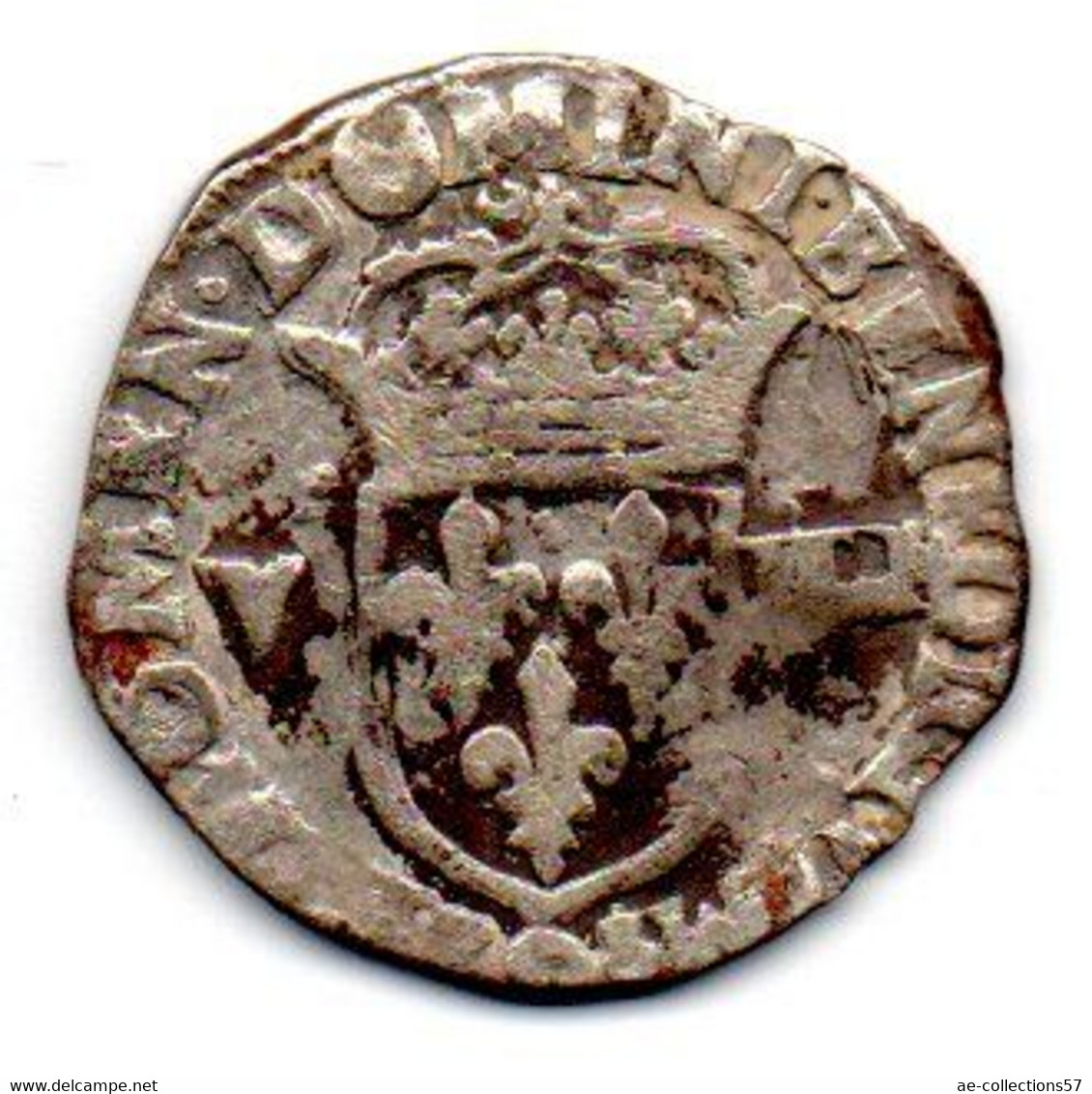 1/8 Ecu - Henri IV - TB - 1589-1610 Henri IV Le Vert-Galant