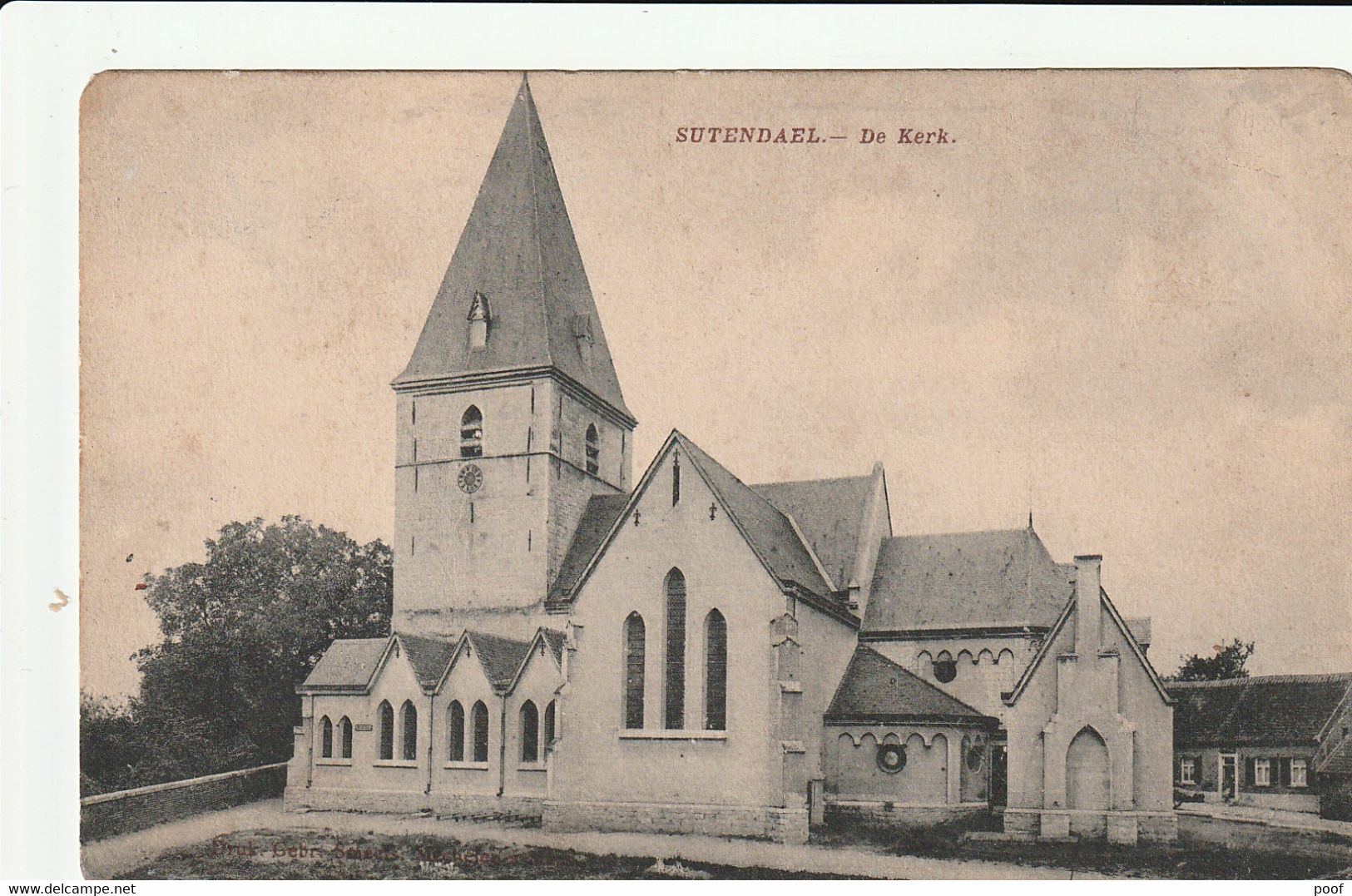 Sutendael ( Zutendaal ) : De Kerk  1911 - Zutendaal