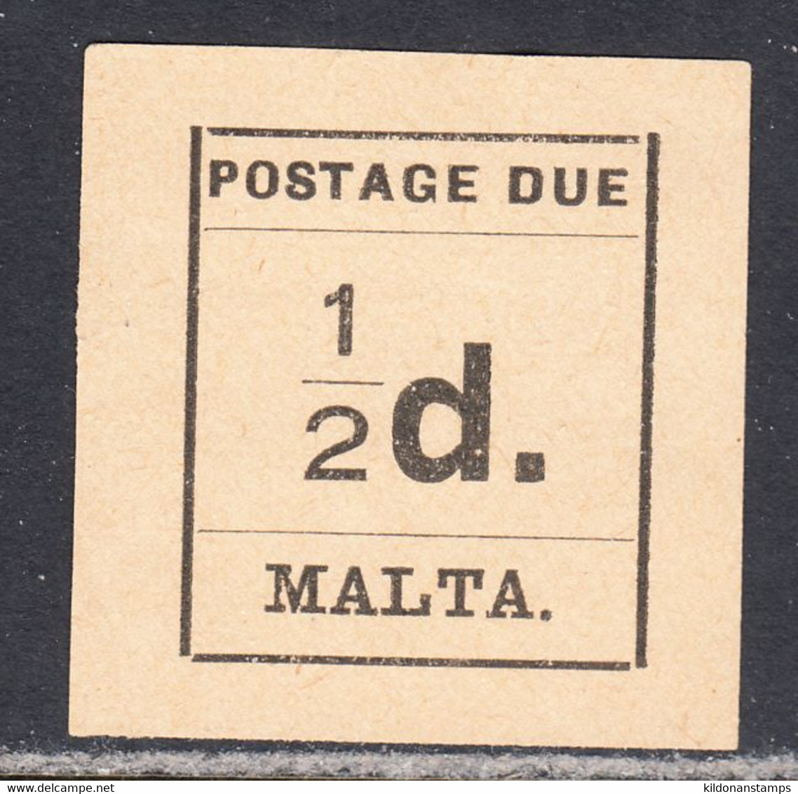 Malta 1925 Postage Due, Mint No Gum, Sc# ,SG - Malta