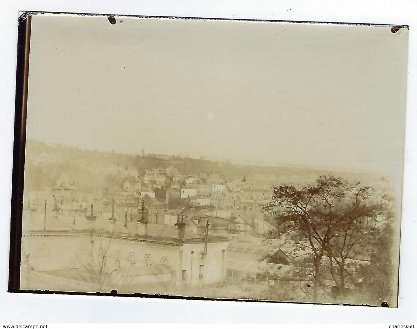 Photographie Ancienne - Photo - Rouen - Travaux - Gare SNCF - Rive Droite - Juillet 1913 - Luoghi