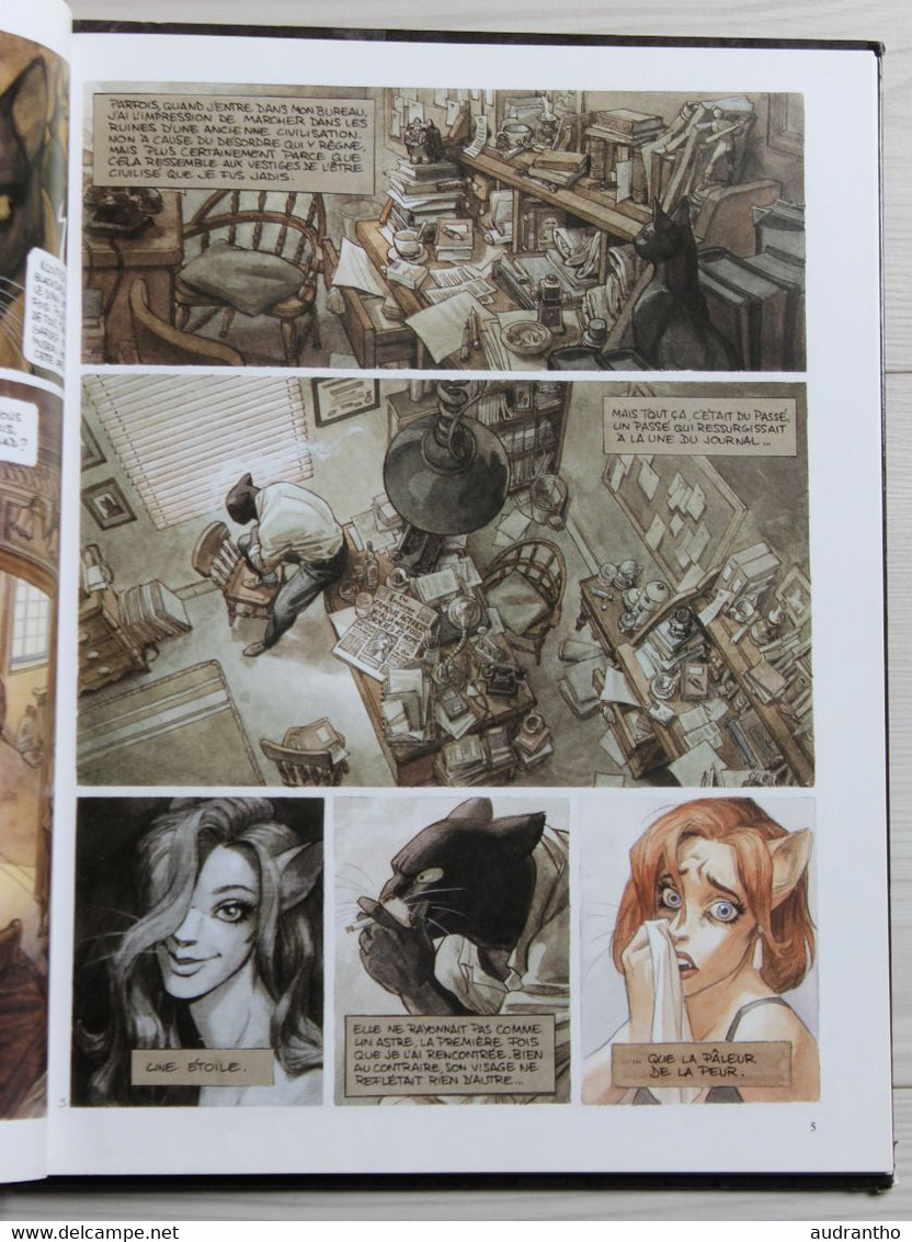 BD Blacksad Quelque Part Entre Les Ombres Diaz Canales Dagaud 2009 - Blacksad