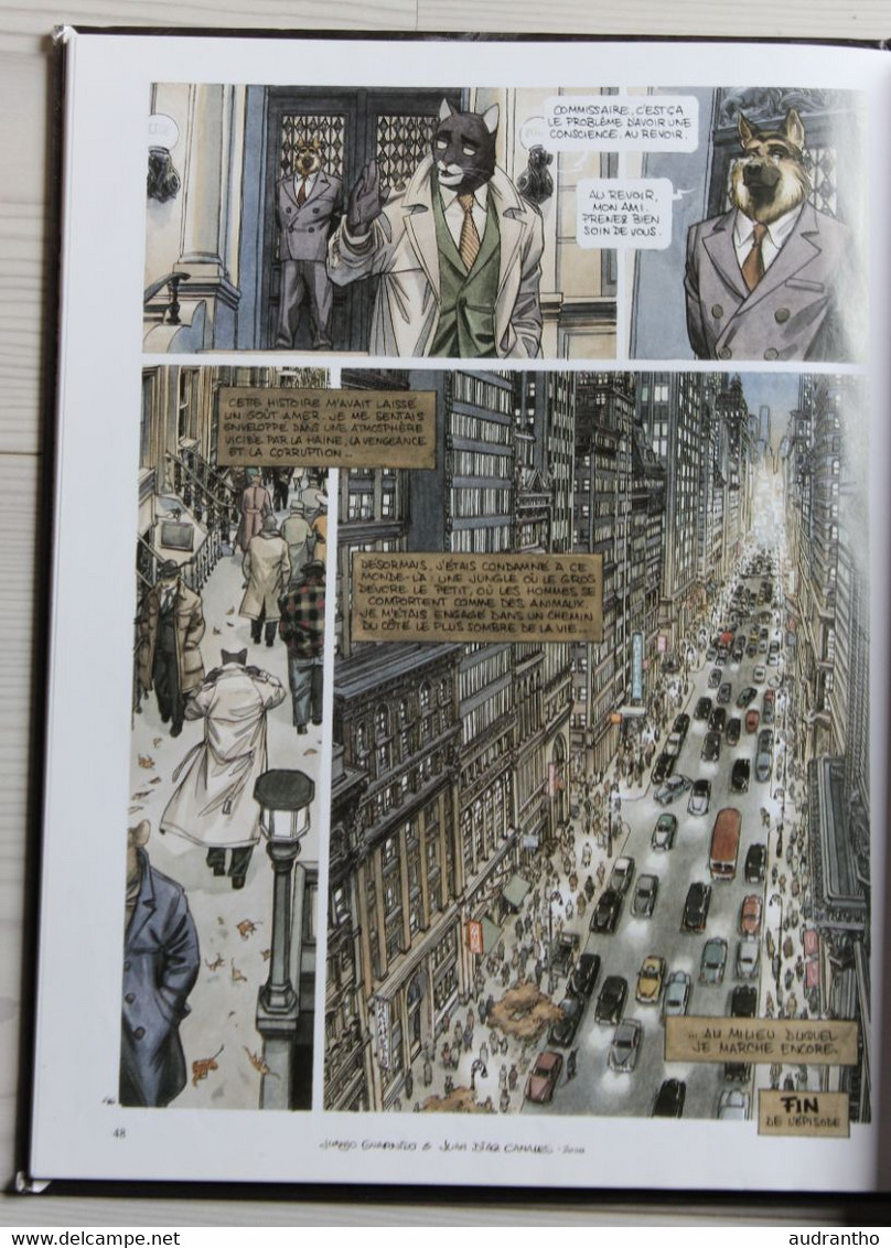 BD Blacksad Quelque Part Entre Les Ombres Diaz Canales Dagaud 2009 - Blacksad