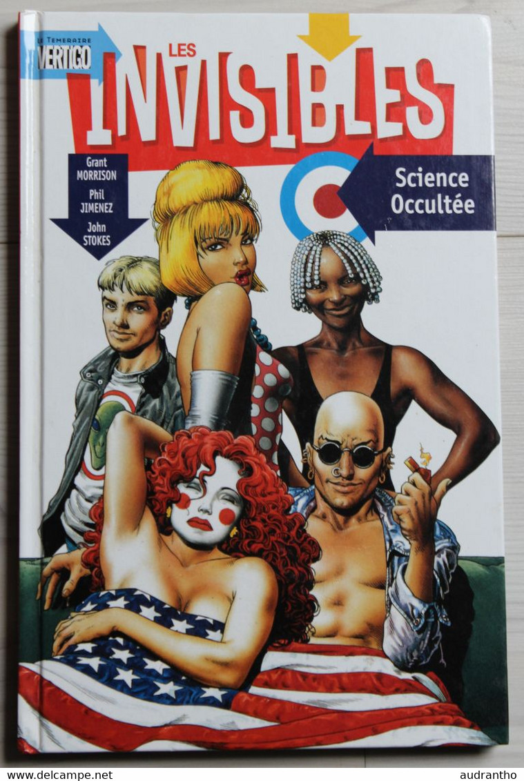 BD Les Invisibles 1 Science Occultée Le Téméraire Vertigo Grat Morrison Phil Jimenez 1999 - Lanfeust De Troy