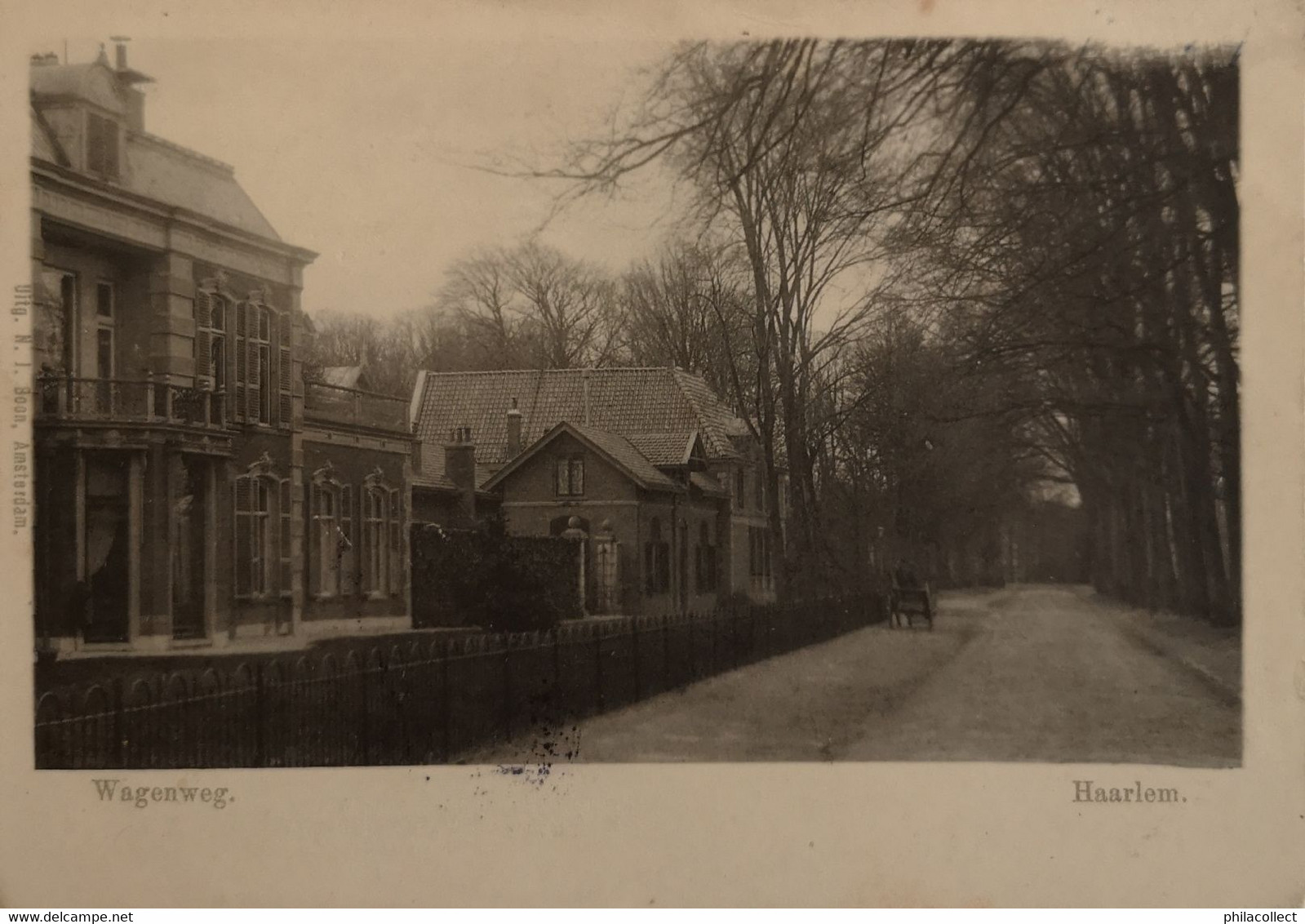 Haarlem // Wagenweg Ca 1900 Uitg. Boon - Haarlem