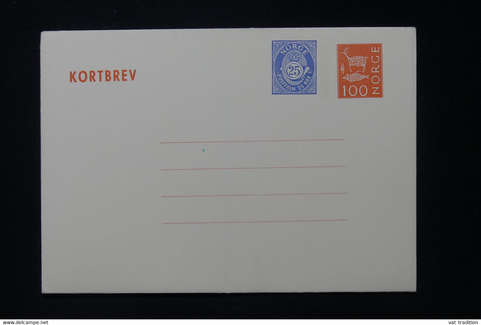 NORVÈGE - Entier Postal ( Enveloppe ) Non Circulé - L 88296 - Interi Postali