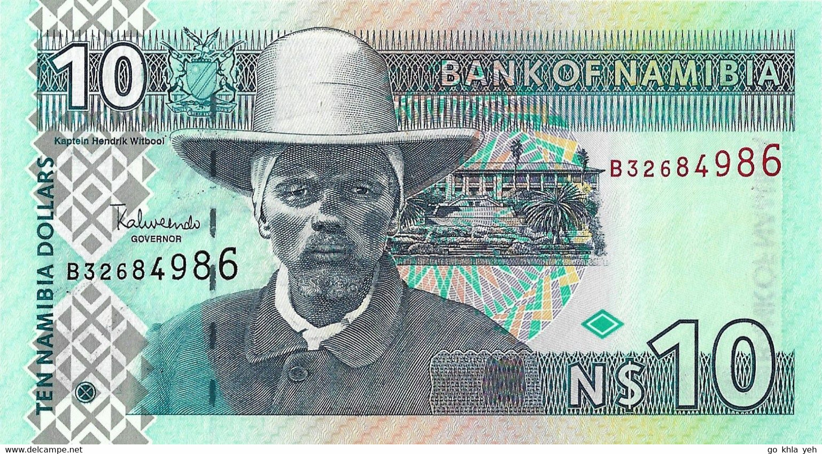 NAMIBIE 2001 10 Dollar -  P.04c   Neuf  UNC - Namibia