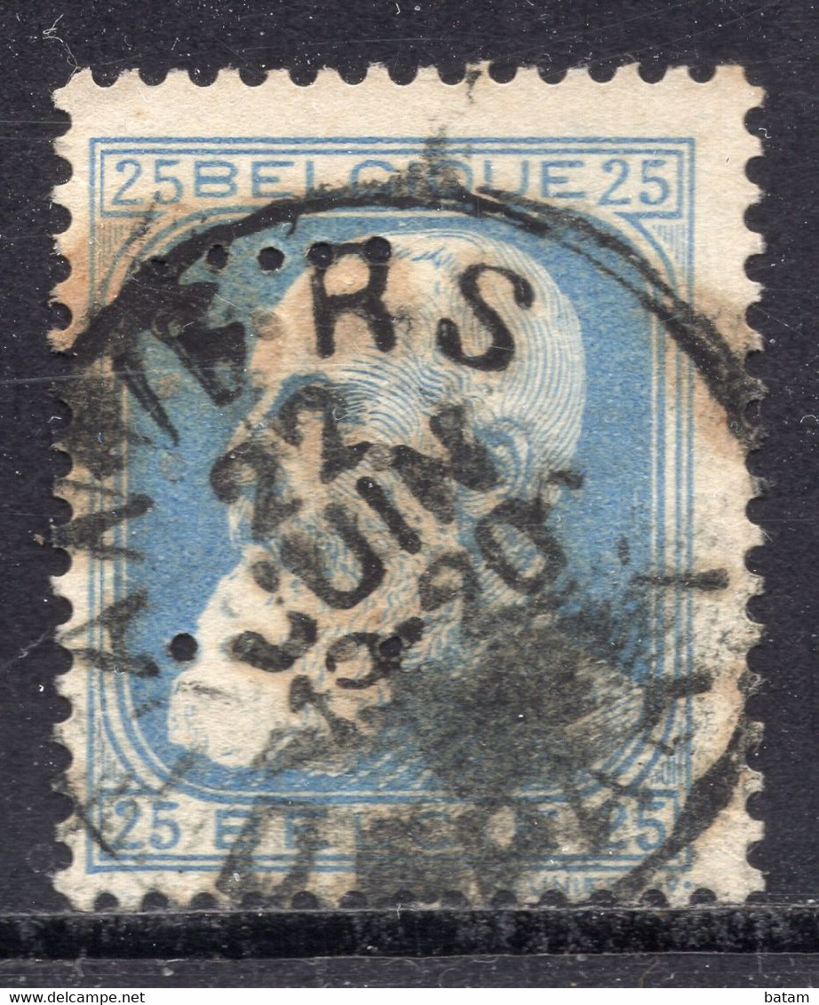 Belgium 1905 - King Leopold II - Perfins - 1863-09