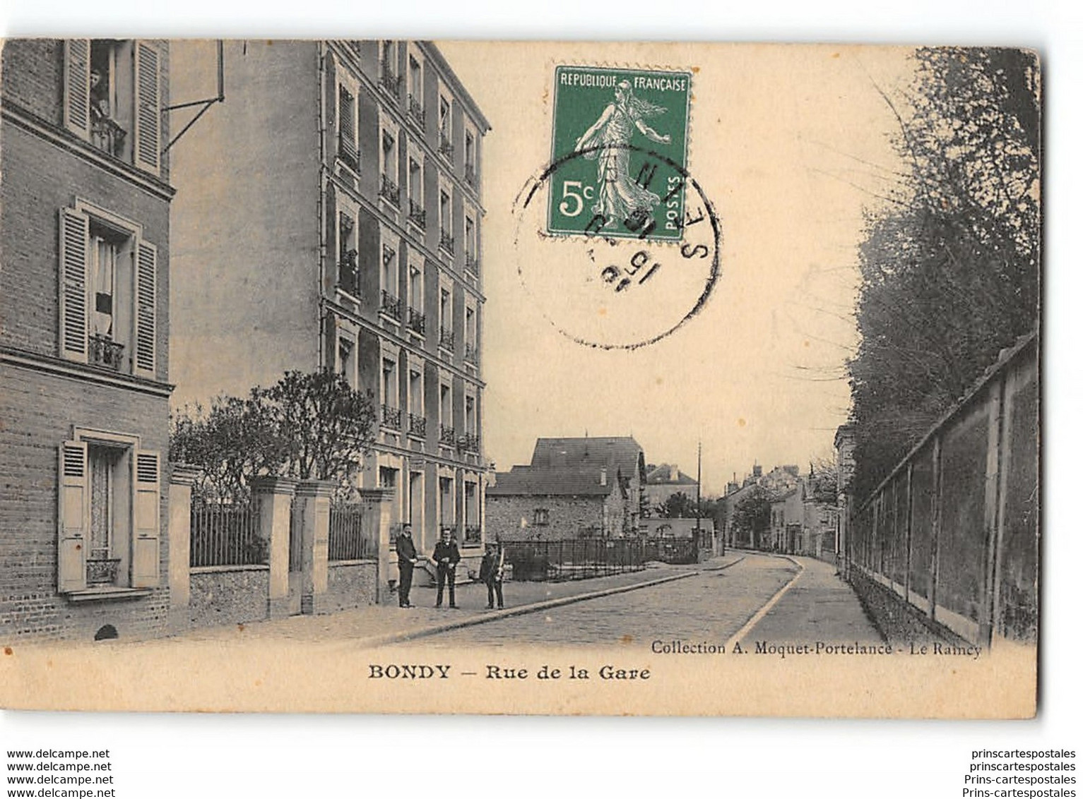 CPA 93 Bondy Rue De La Gare - Bondy
