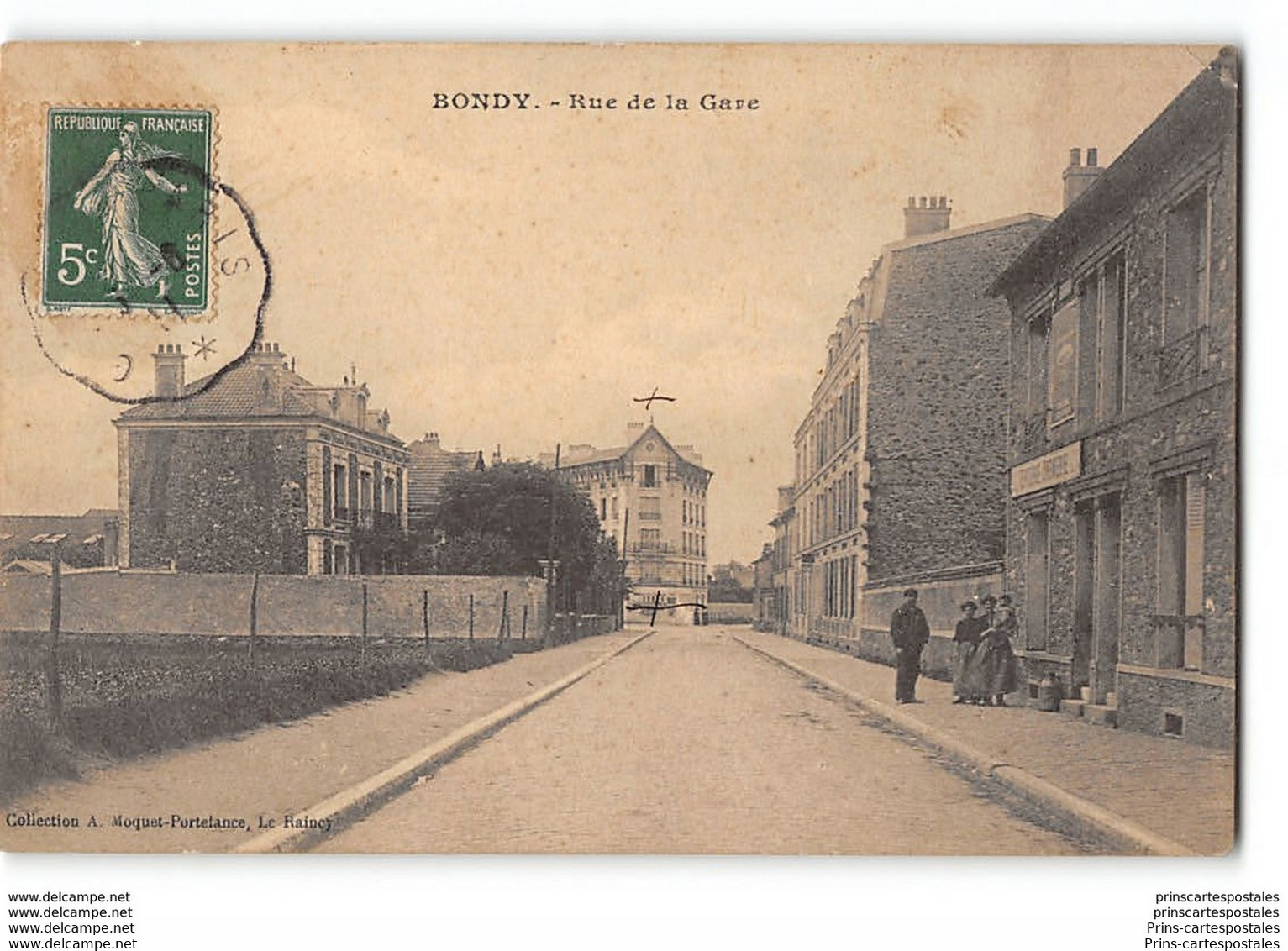 CPA 93 Bondy Rue De La Gare - Bondy