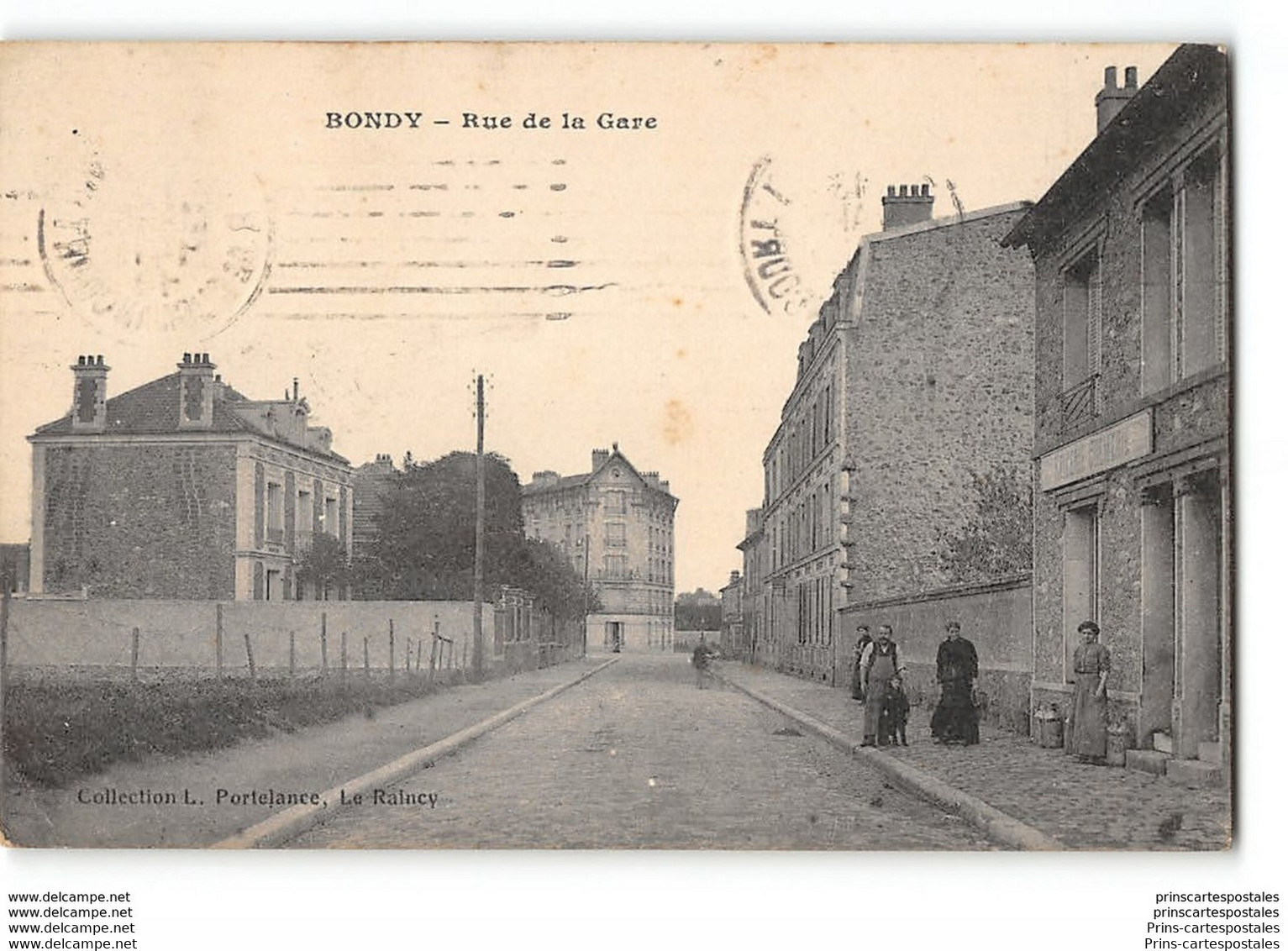 CPA 93 Bondy Rue De La Gare - Bondy