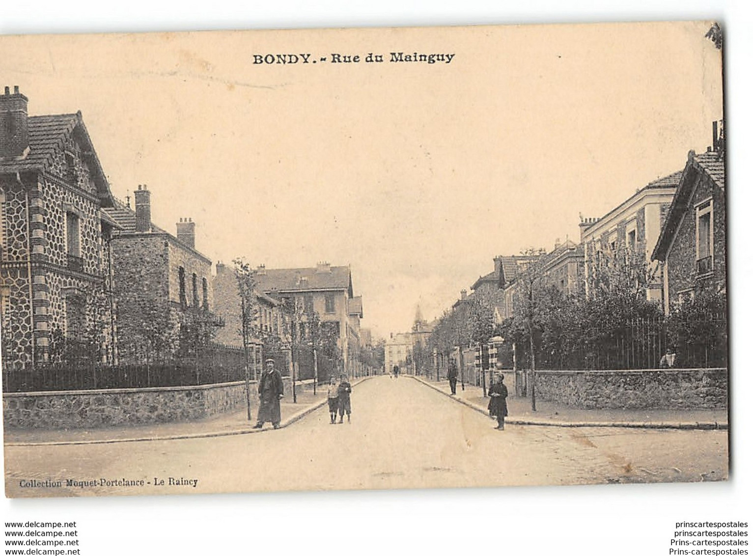 CPA 93 Bondy Rue Du Mainguy - Bondy